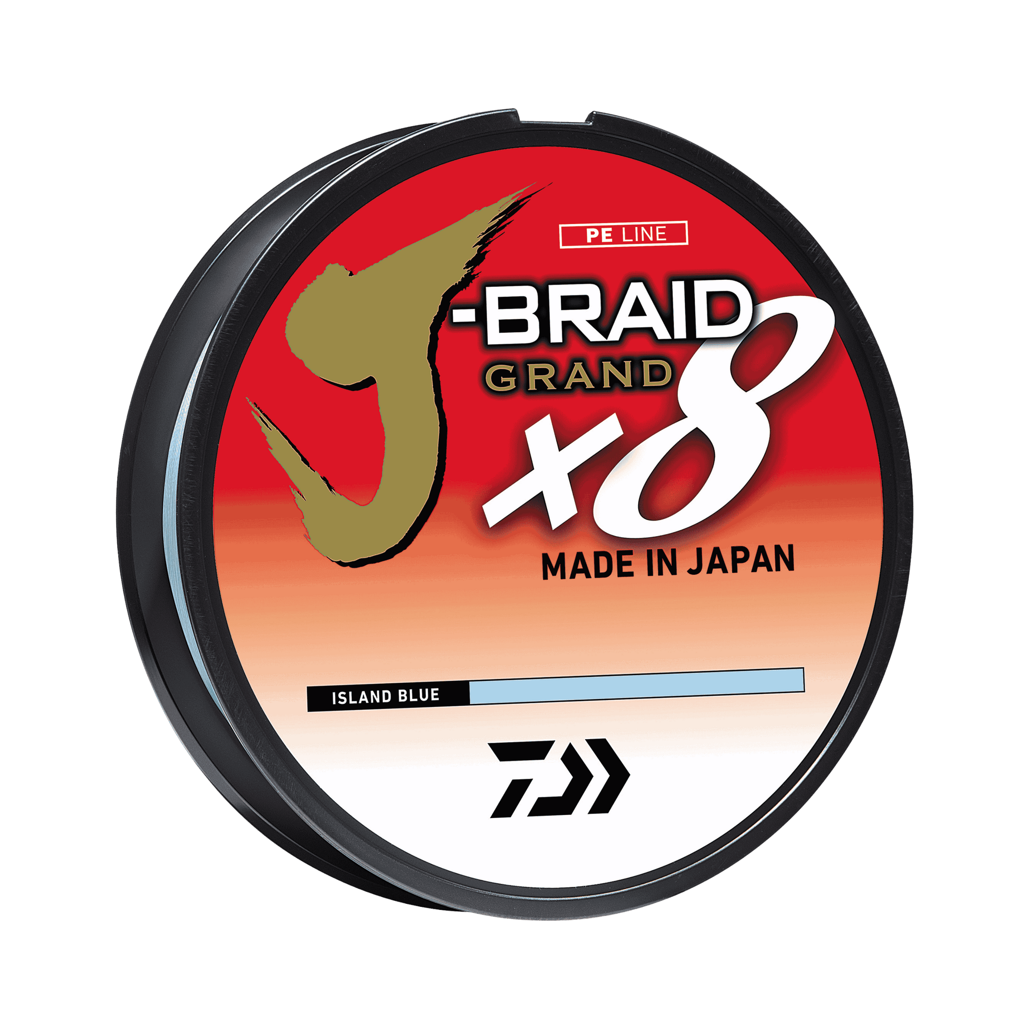 Daiwa J-BRAID X8 Grand Braided Fishing Line - 300 Yards
