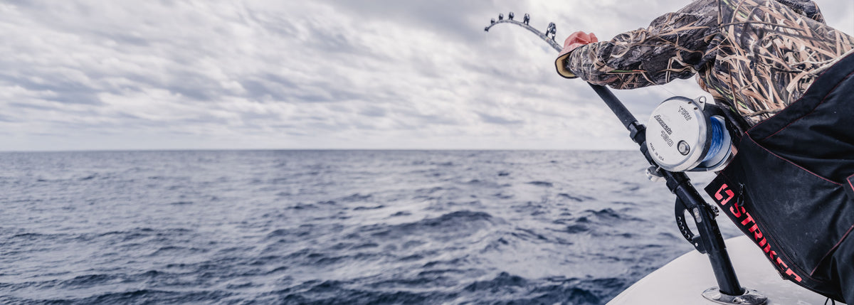 Offshore Fishing Rod with aluminum butt