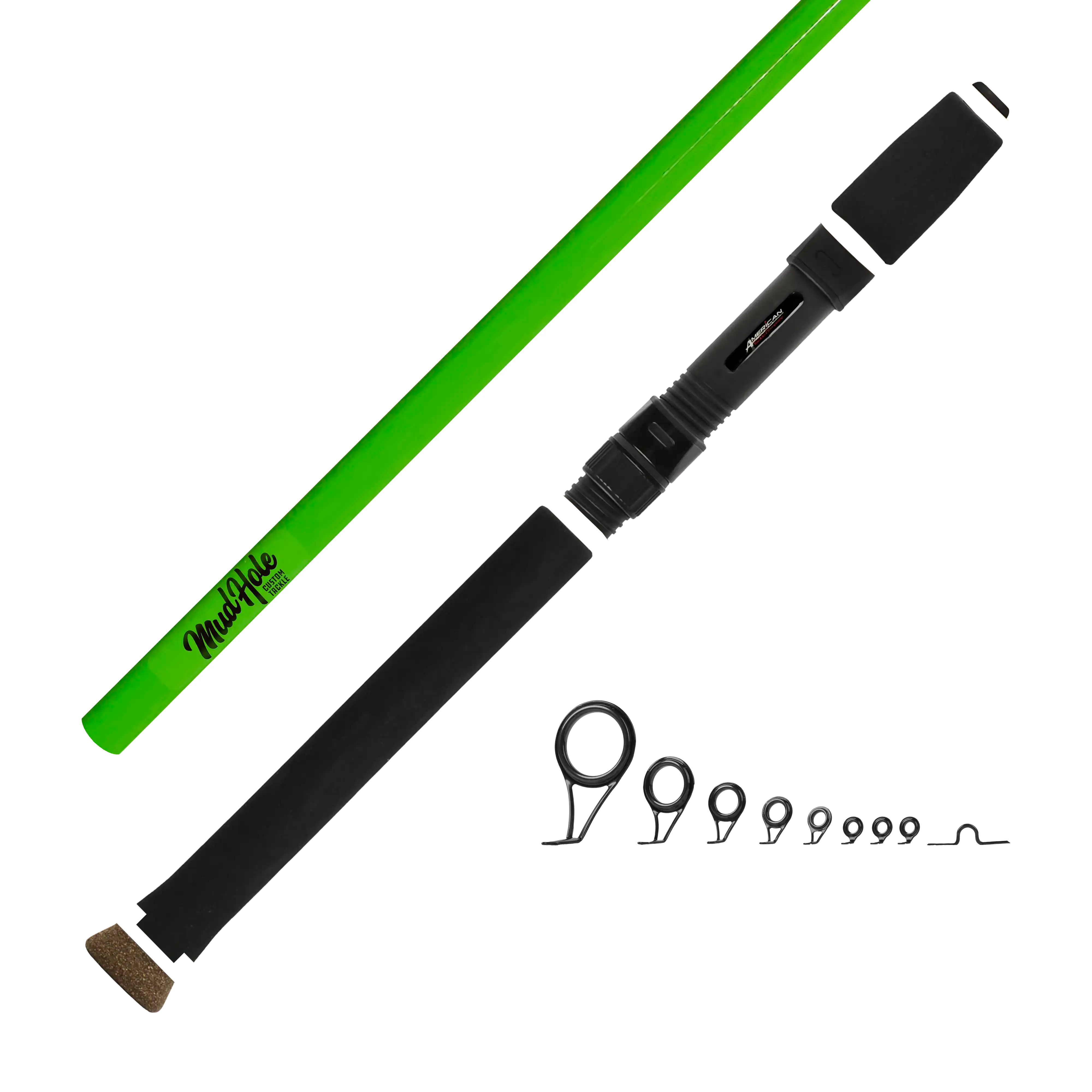 Mud Hole 7'0" Medium Spinning Rod Kits
