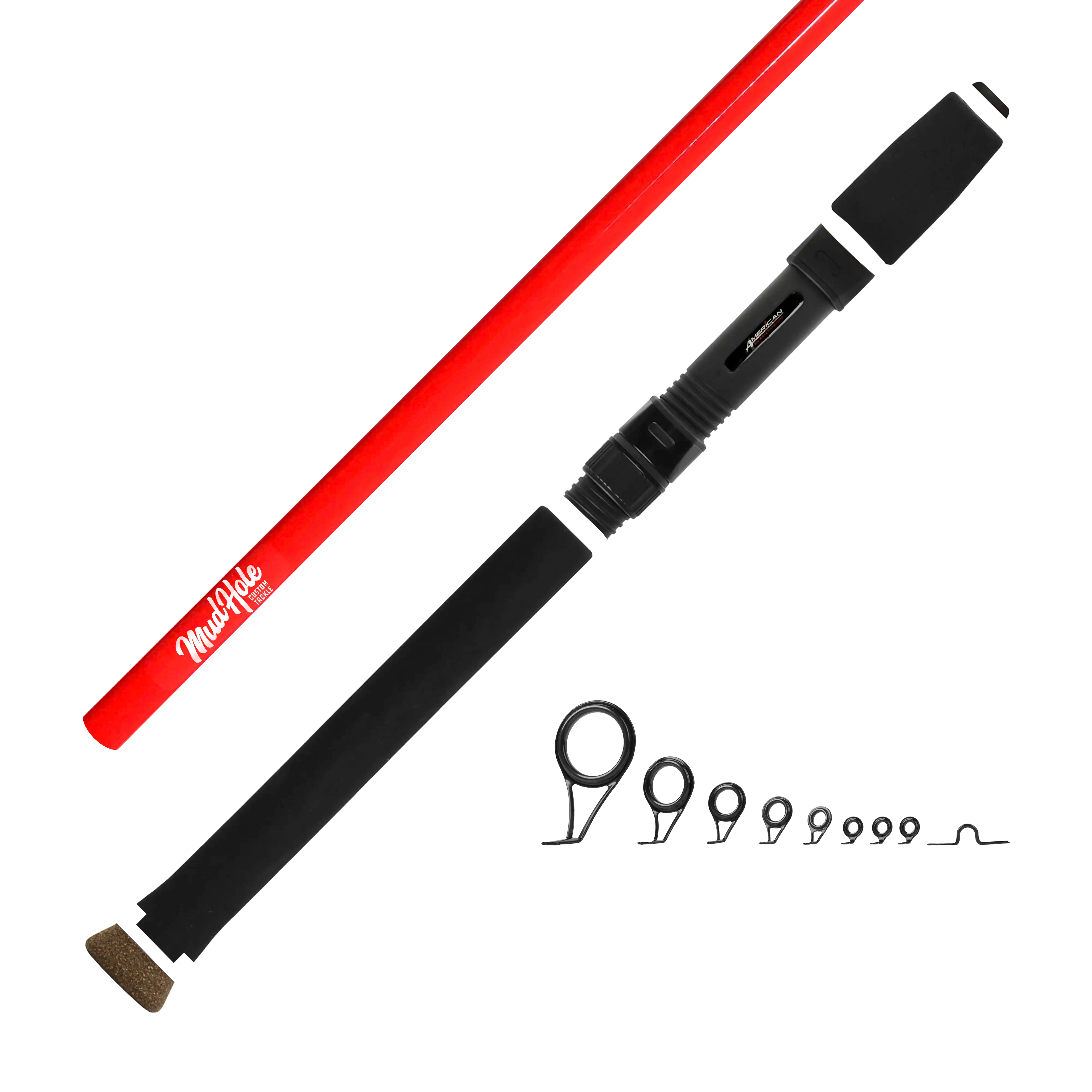 Mud Hole 7'0" Medium Spinning Rod Kits