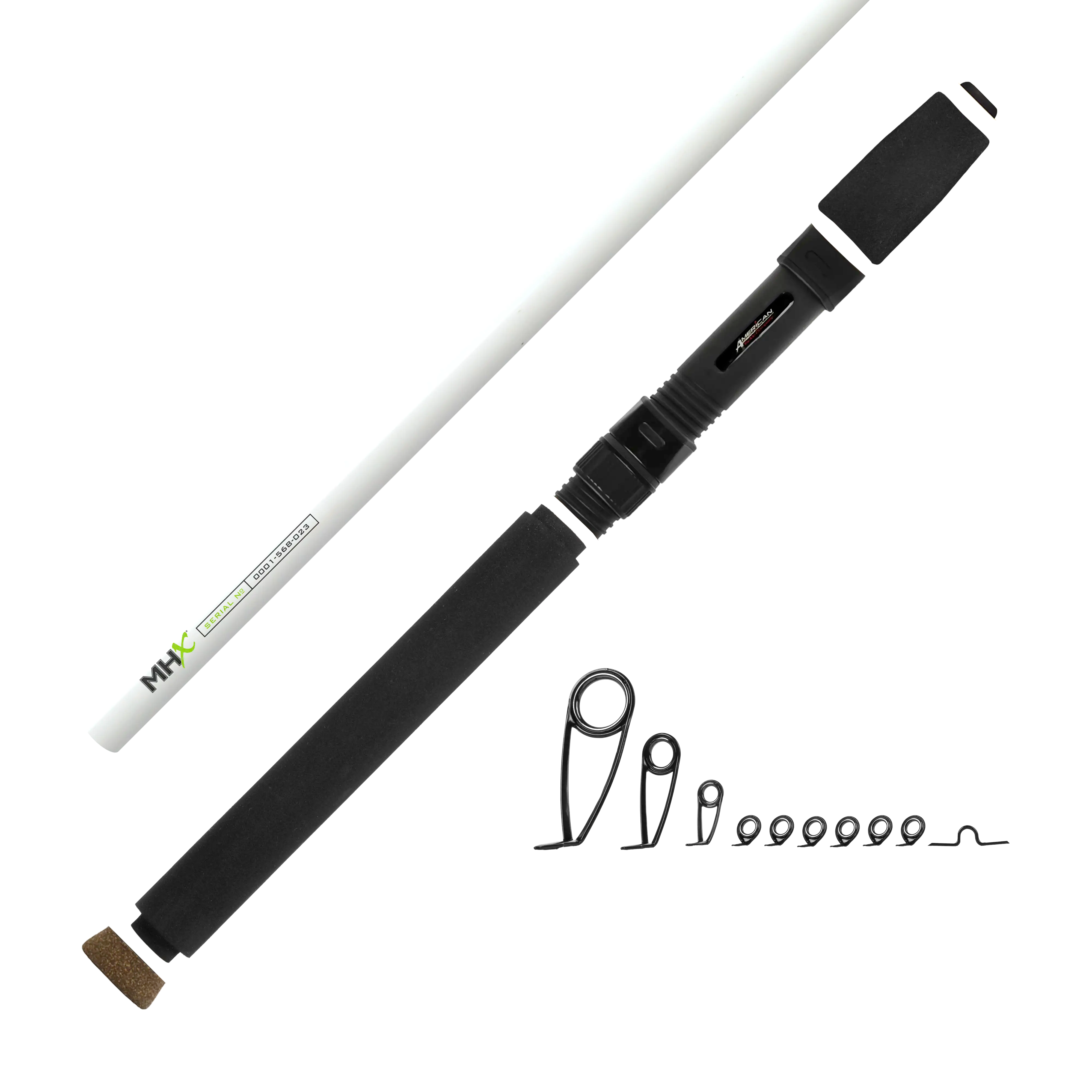 6'6" Ultralight MHX Light Spinning Rod Kit