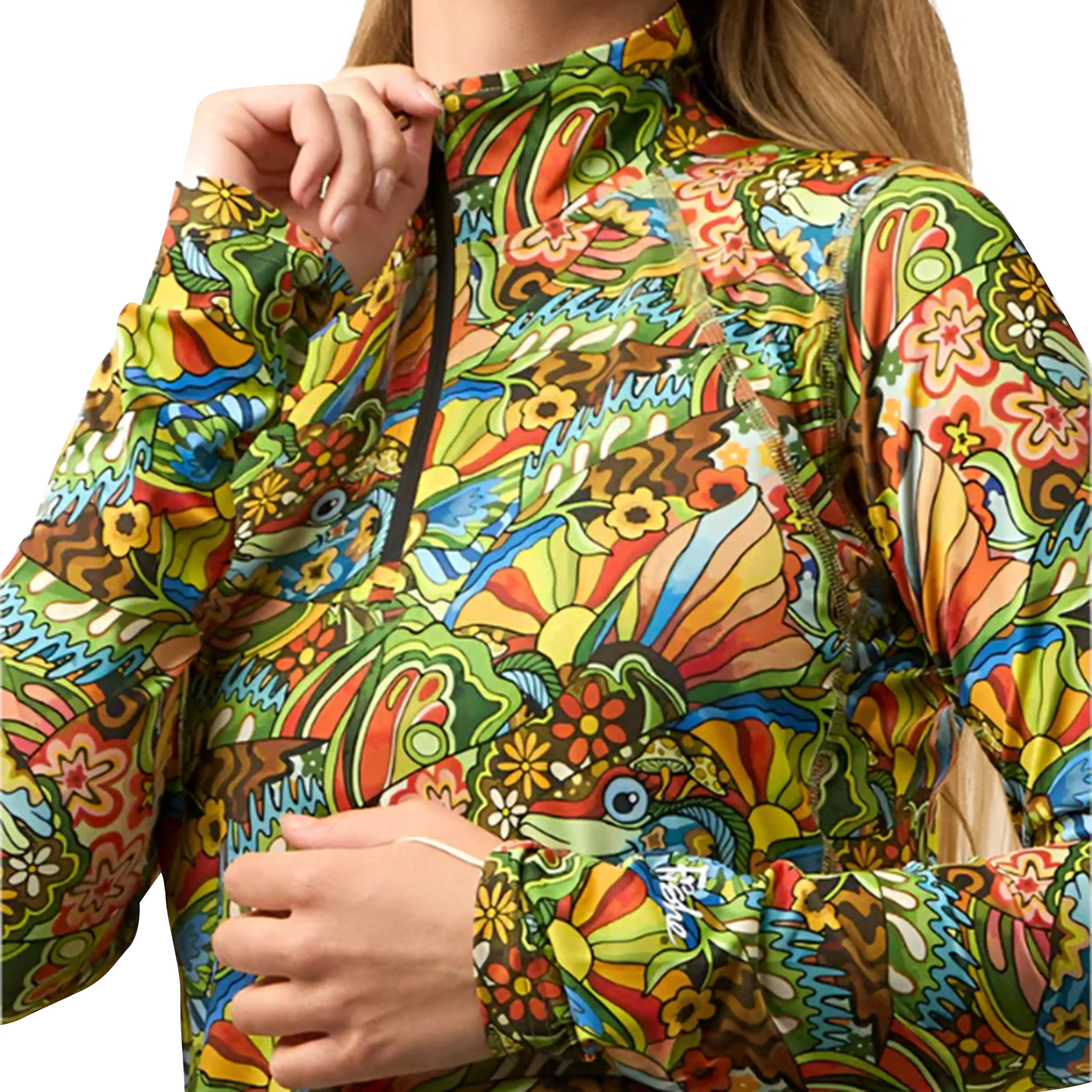 Fishe Women's 1/4 Zip Sunshirt