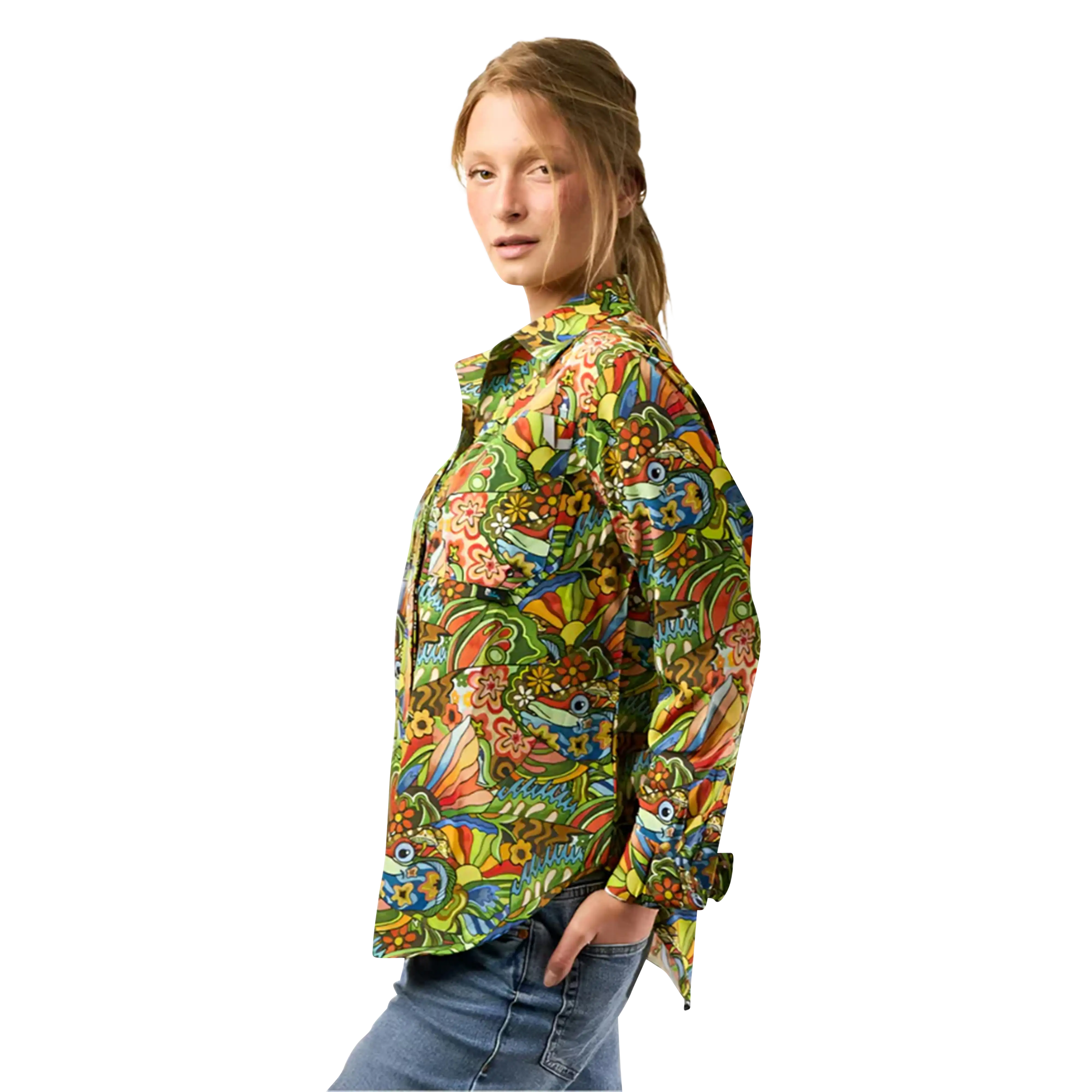 Fishe Women's Tunic Fishing Shirt