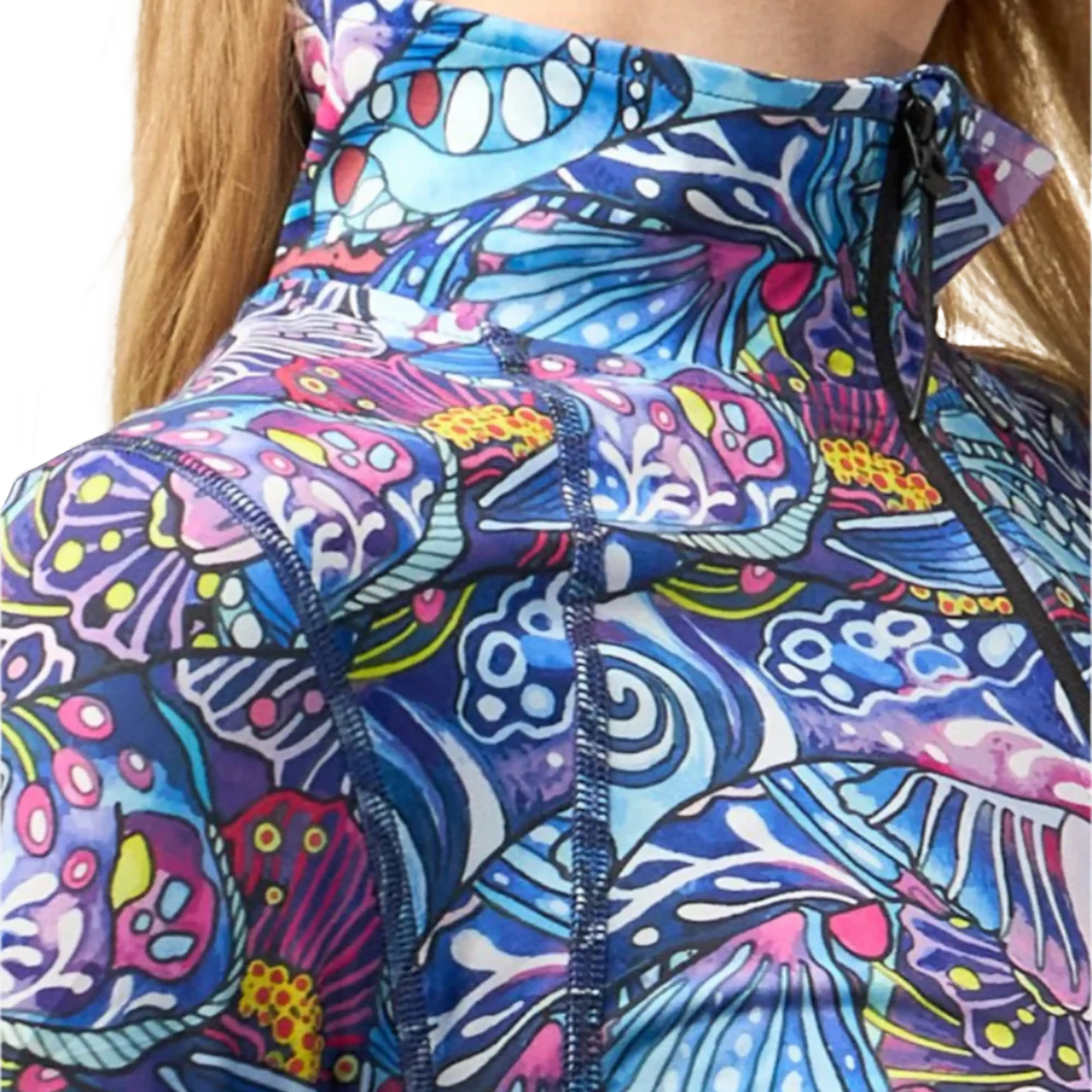 Fishe Women's 1/4 Zip Sunshirt