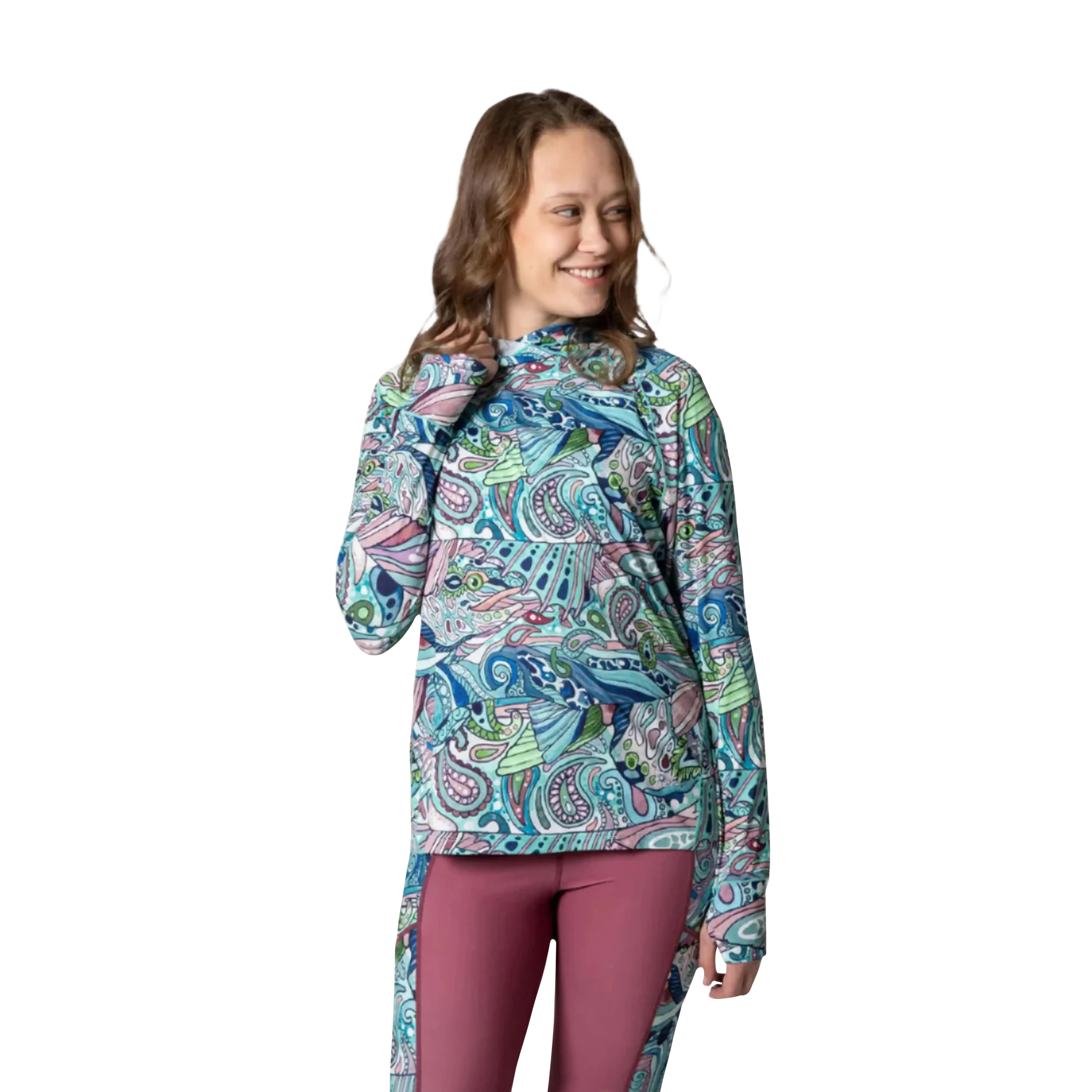 Fishe Women’s Solstice Hooded Sunshirt