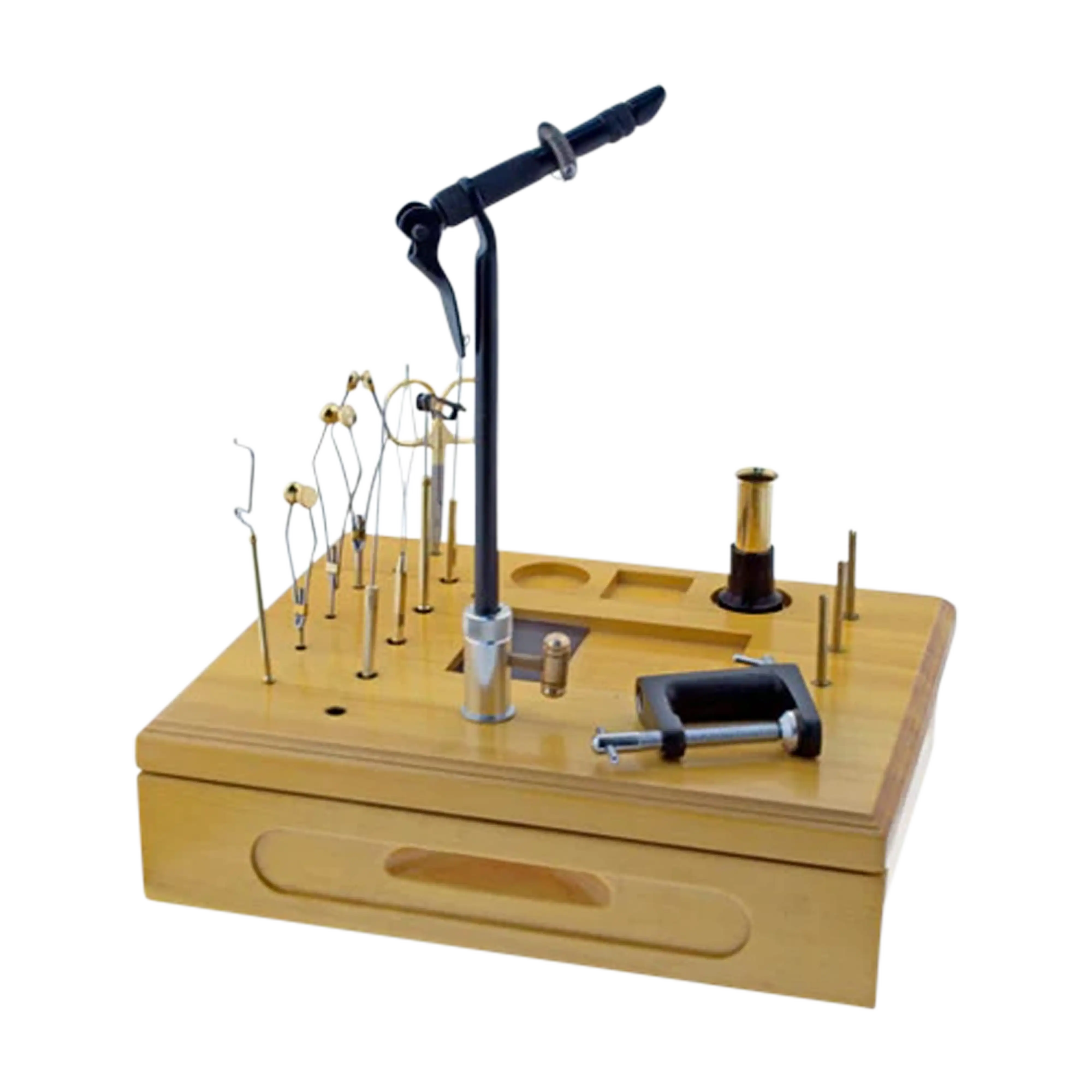Fly Tying Station with 11 Tools and Vise