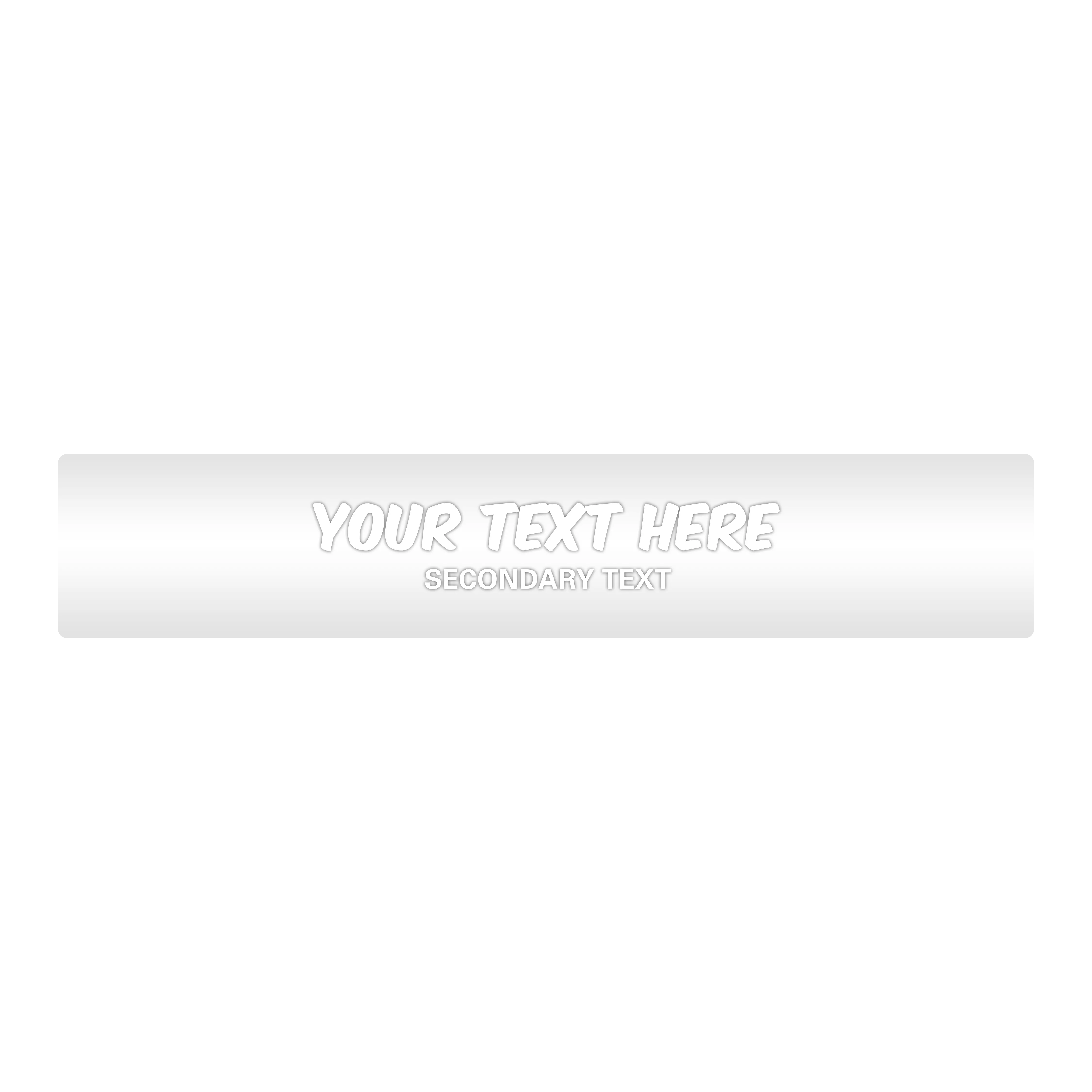 Mud Hole Customizable Designer Rod Decals - Comic