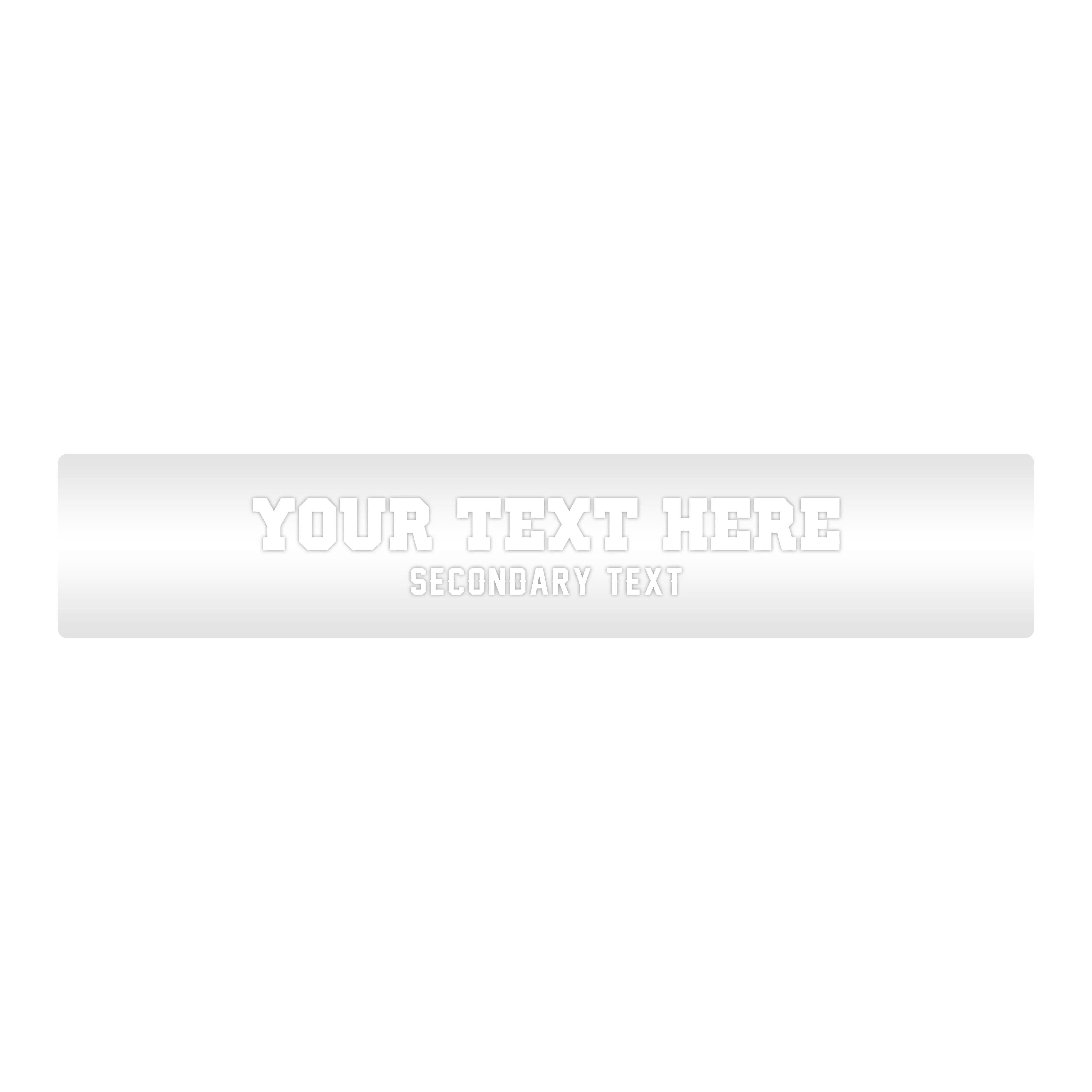 Mud Hole Customizable Designer Rod Decals - Old School