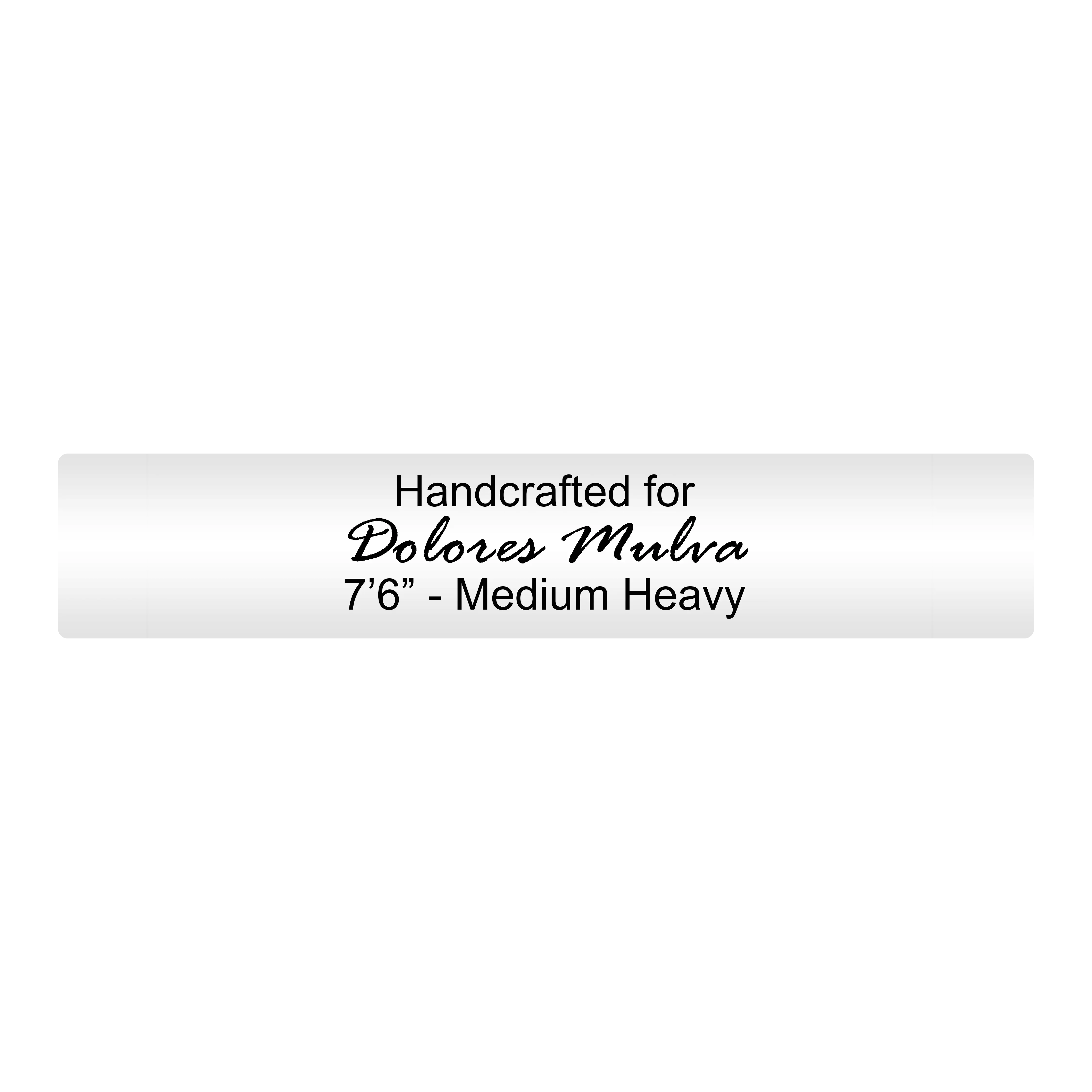 Mud Hole Customizable Text Rod Decals