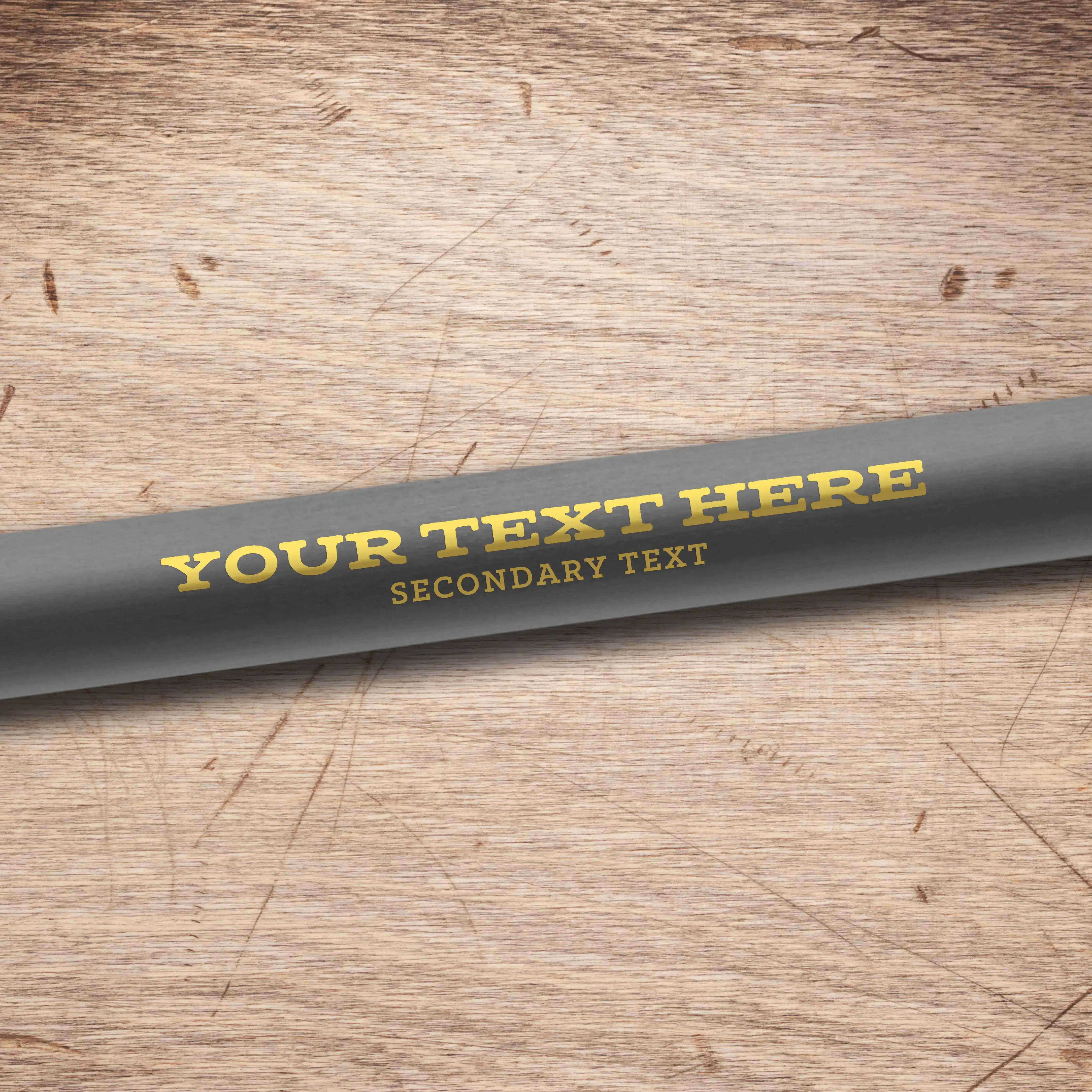 Mud Hole Customizable Designer Rod Decals - Vintage