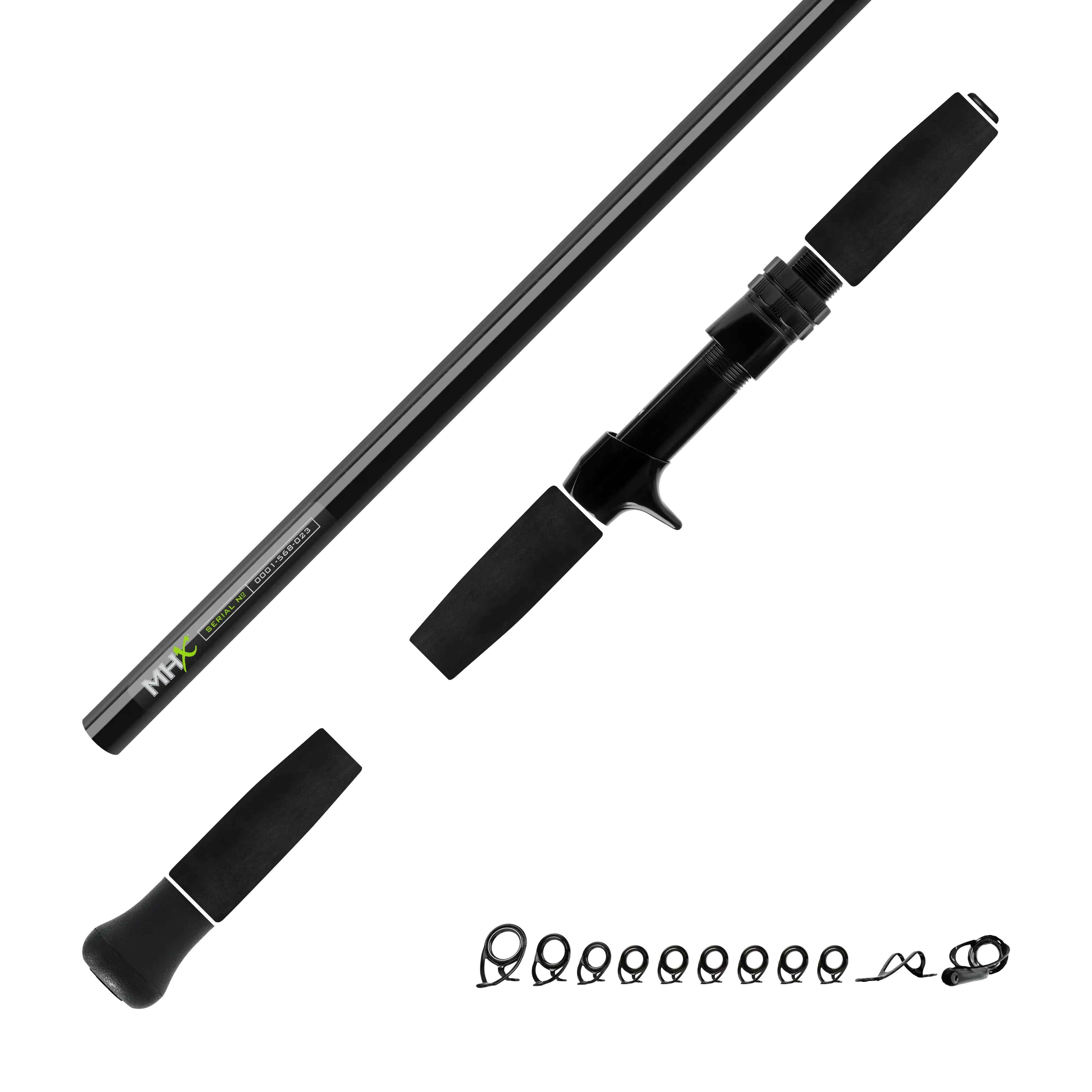 Heavy Inshore Saltwater Casting Kits - Clear Gloss Black