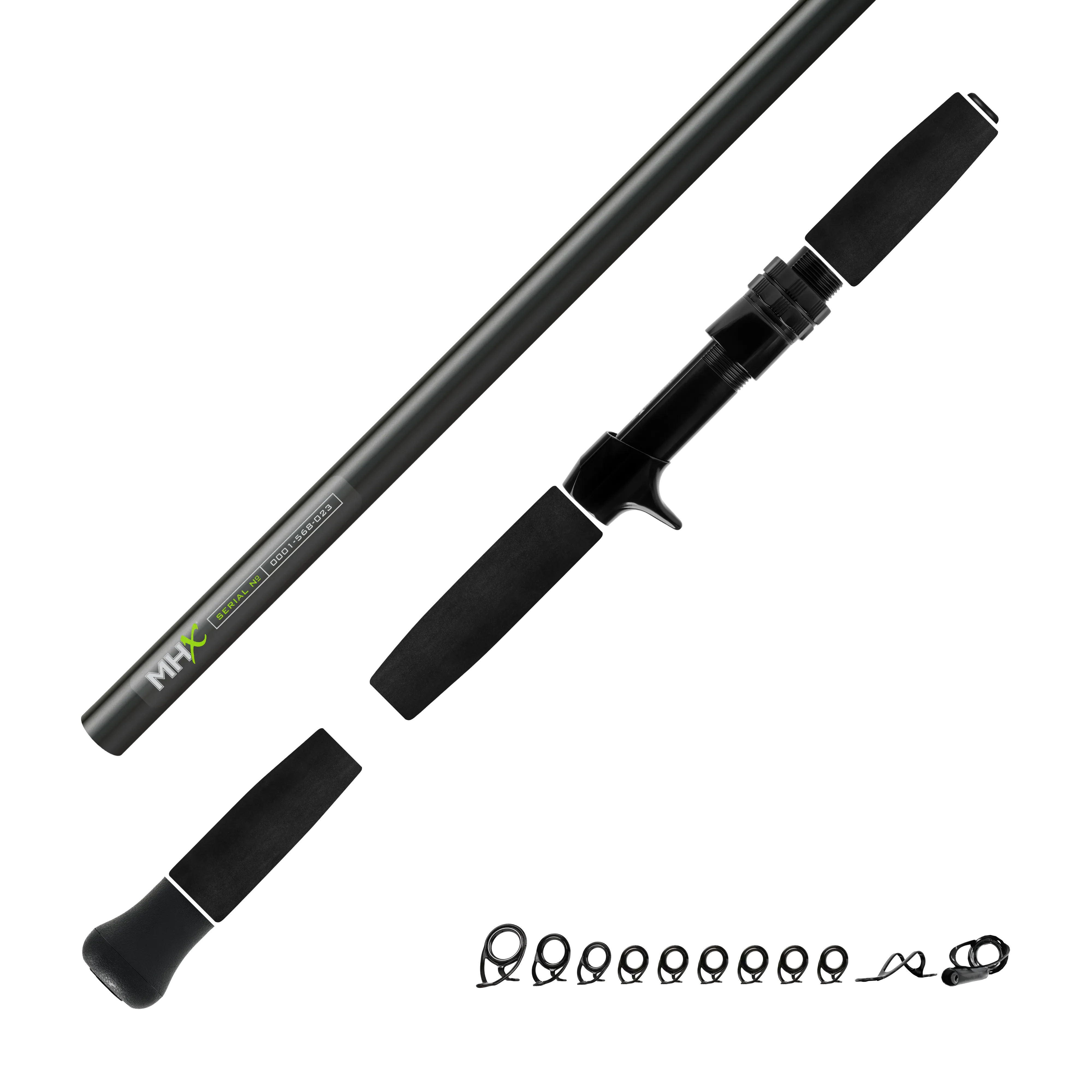 Heavy Inshore Saltwater Casting Kits - Matte Black