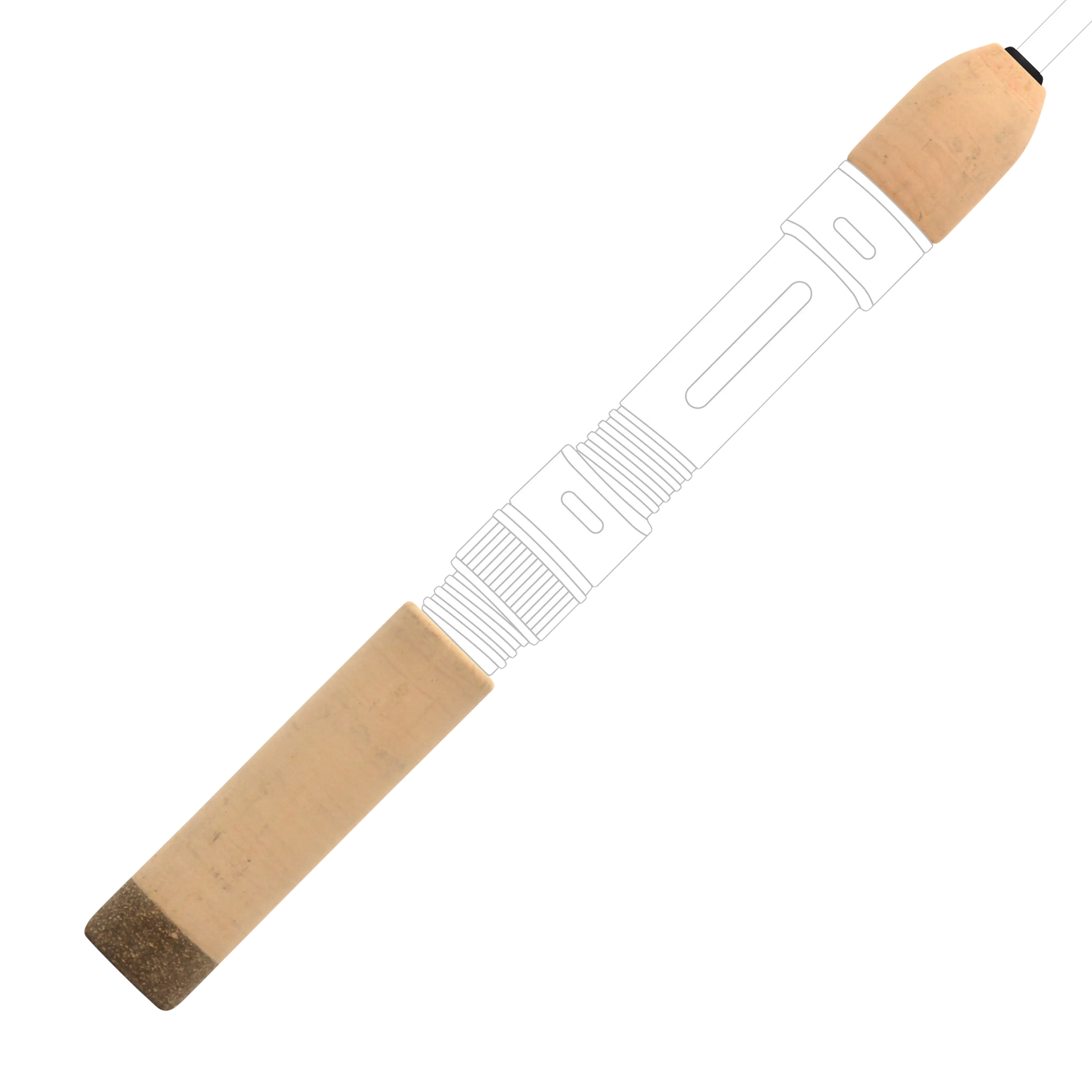 American Tackle One-Piece Rear Grip Kits for Ice Rods