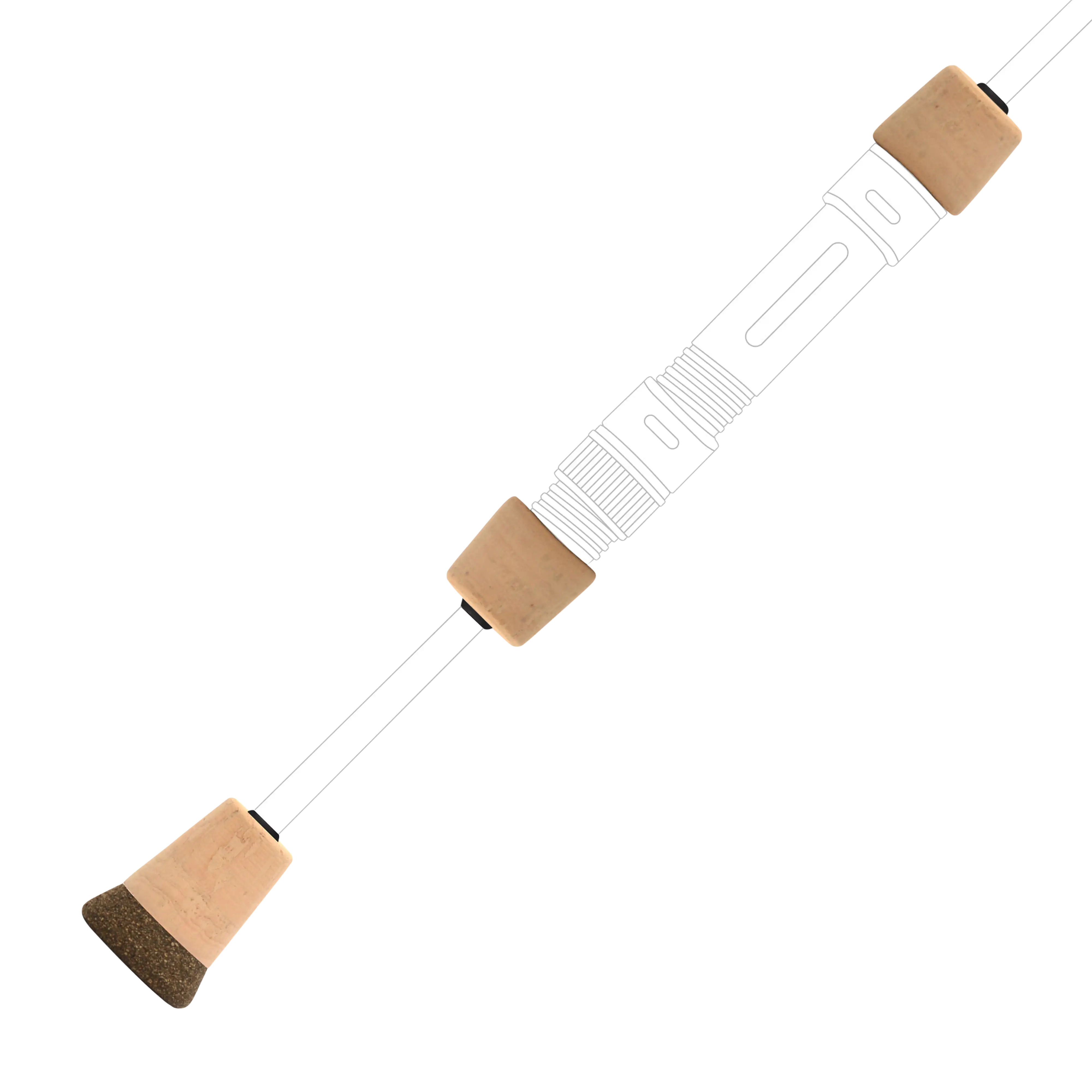 American Tackle Split Grip Kits for Ultra Lights & Ice Rods