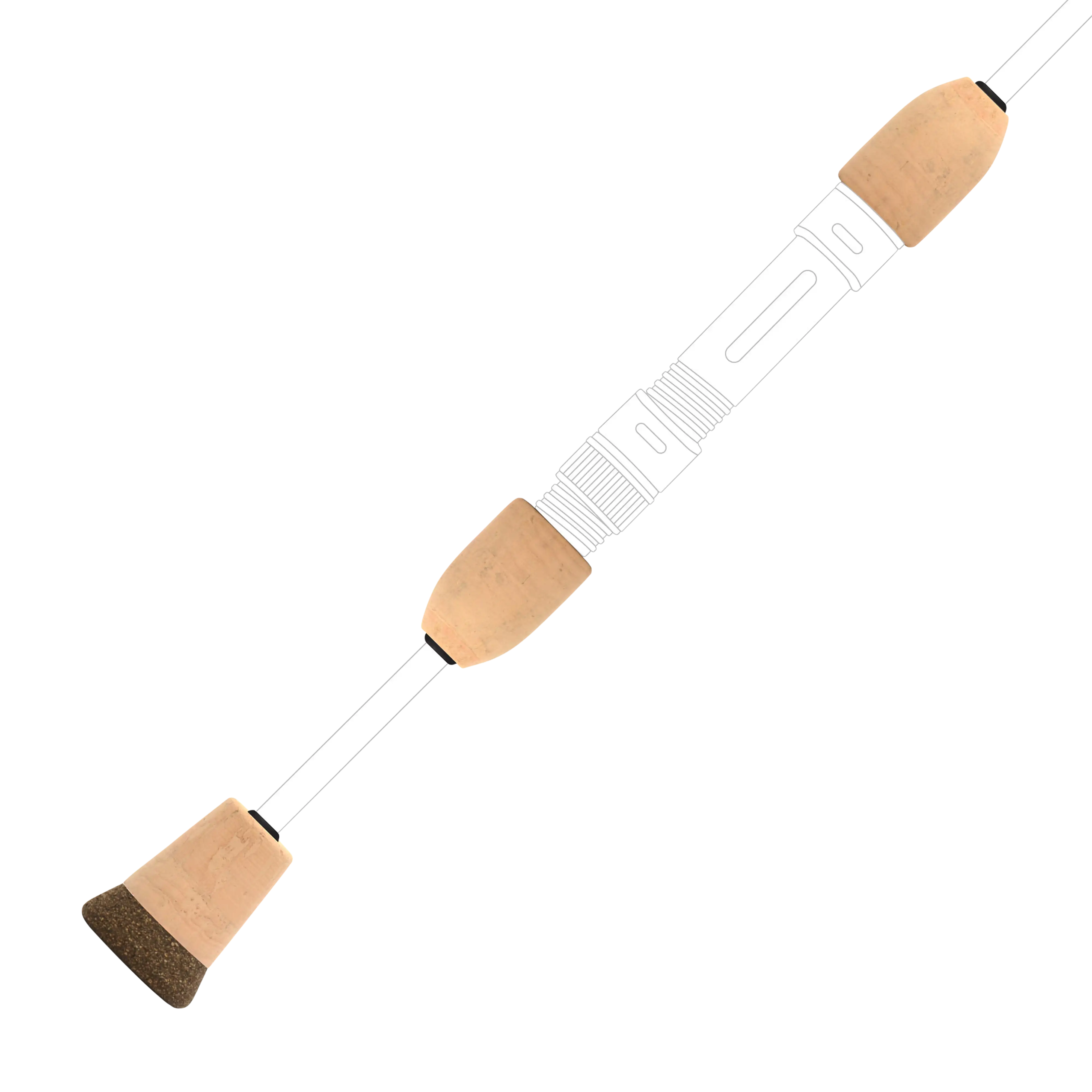 American Tackle Split Grip Kits for Ultra Lights & Ice Rods