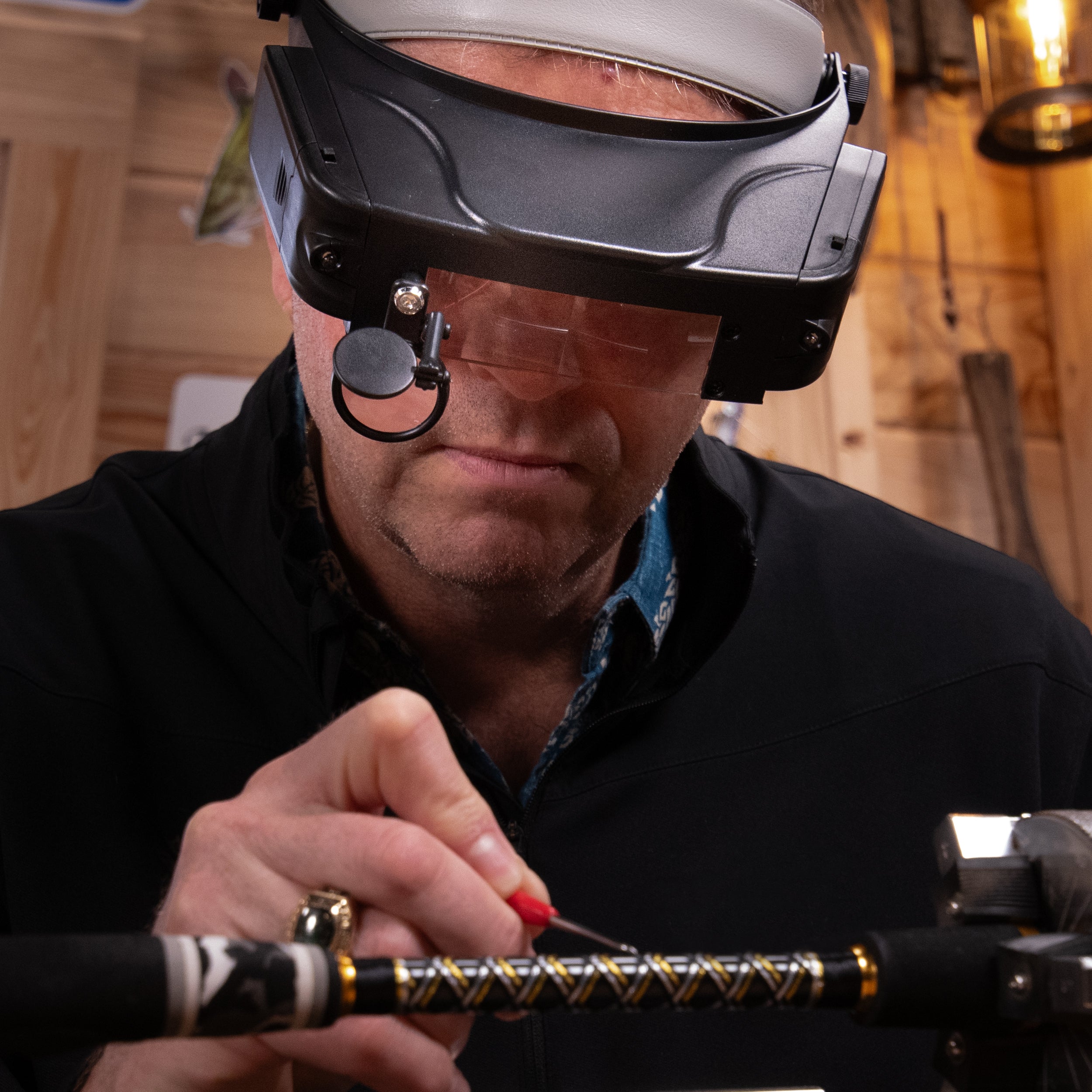 CRB Lighted Head Strap Magnifier