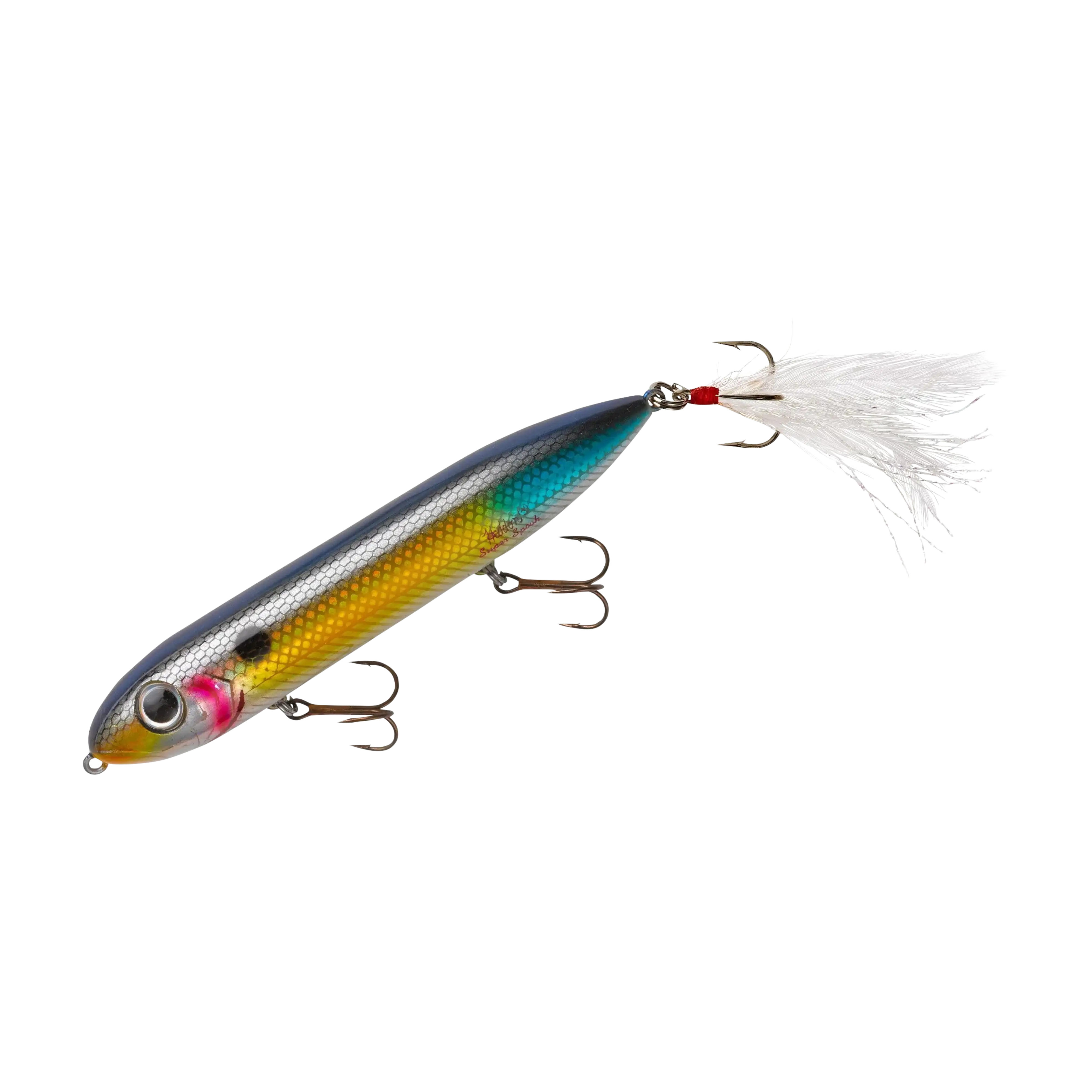 Heddon Feathered Dressed Super Spook Topwater