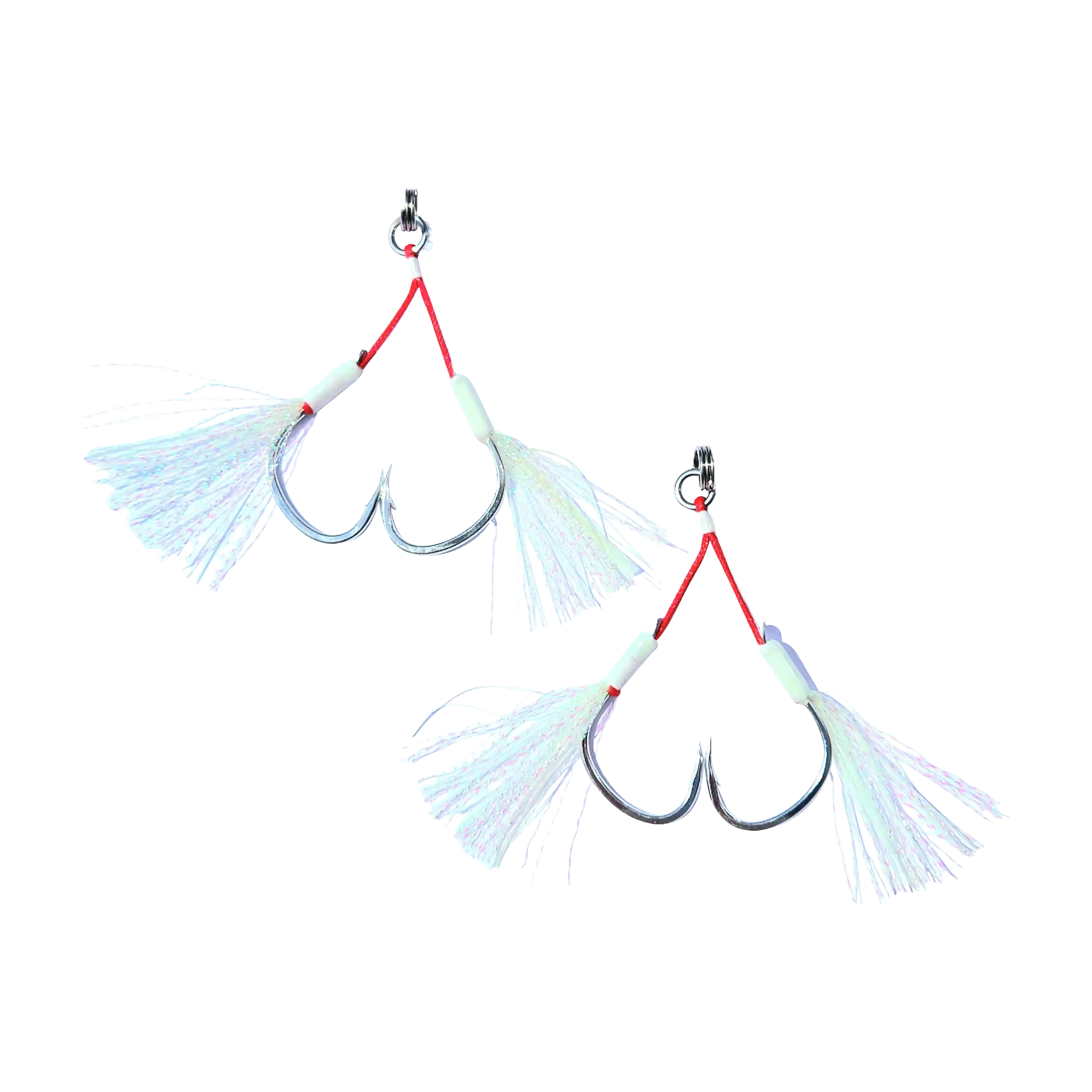 Johnny Jigs Pro Jigger Wire Core Twin Assist Hooks