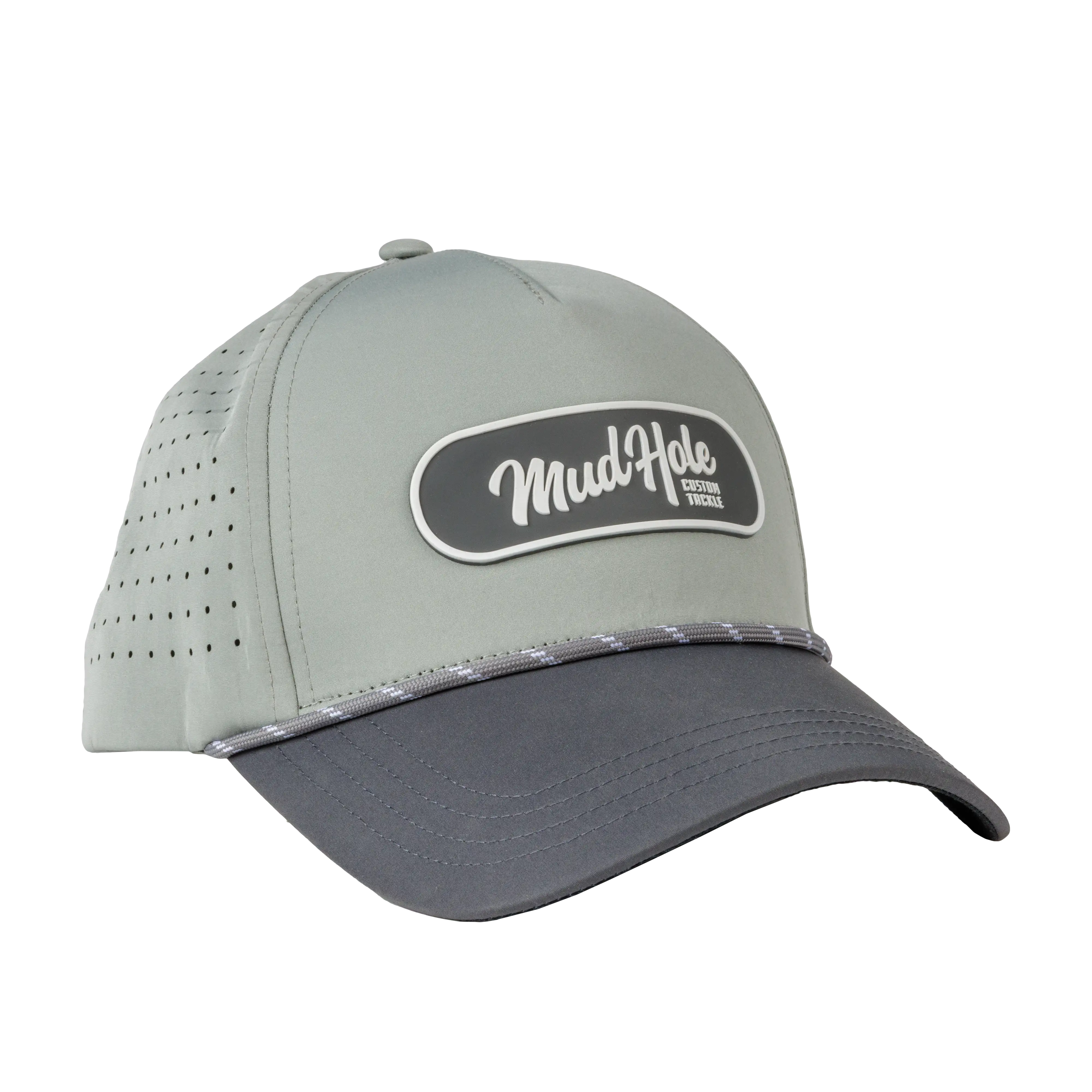 Mud Hole Perforated Trucker Hat - Script Logo