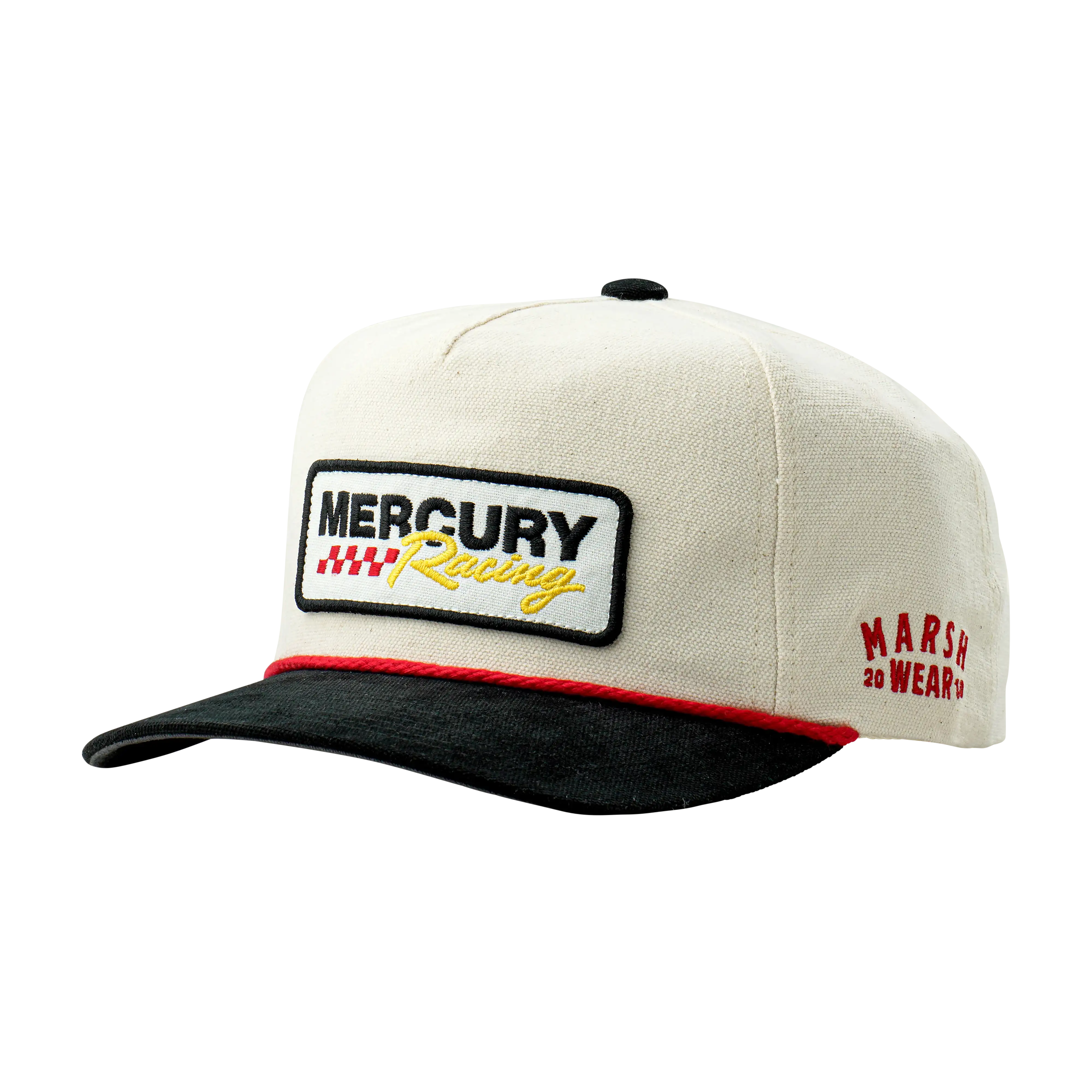 Mercury Racing x Marsh Wear Checkered Snapback Hat