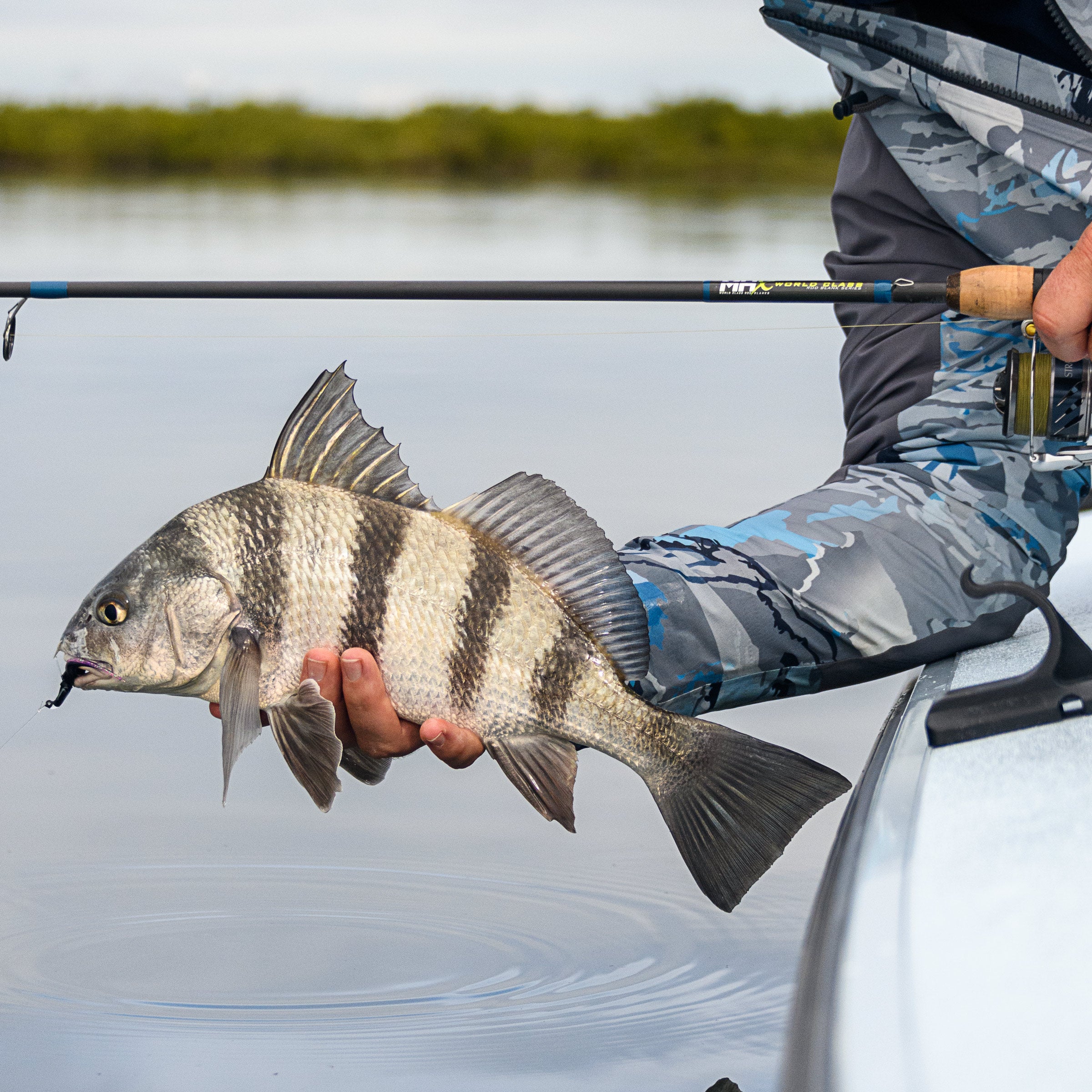 Chris Adams Technical Flats 7’2” Light Spinning Rod Kit