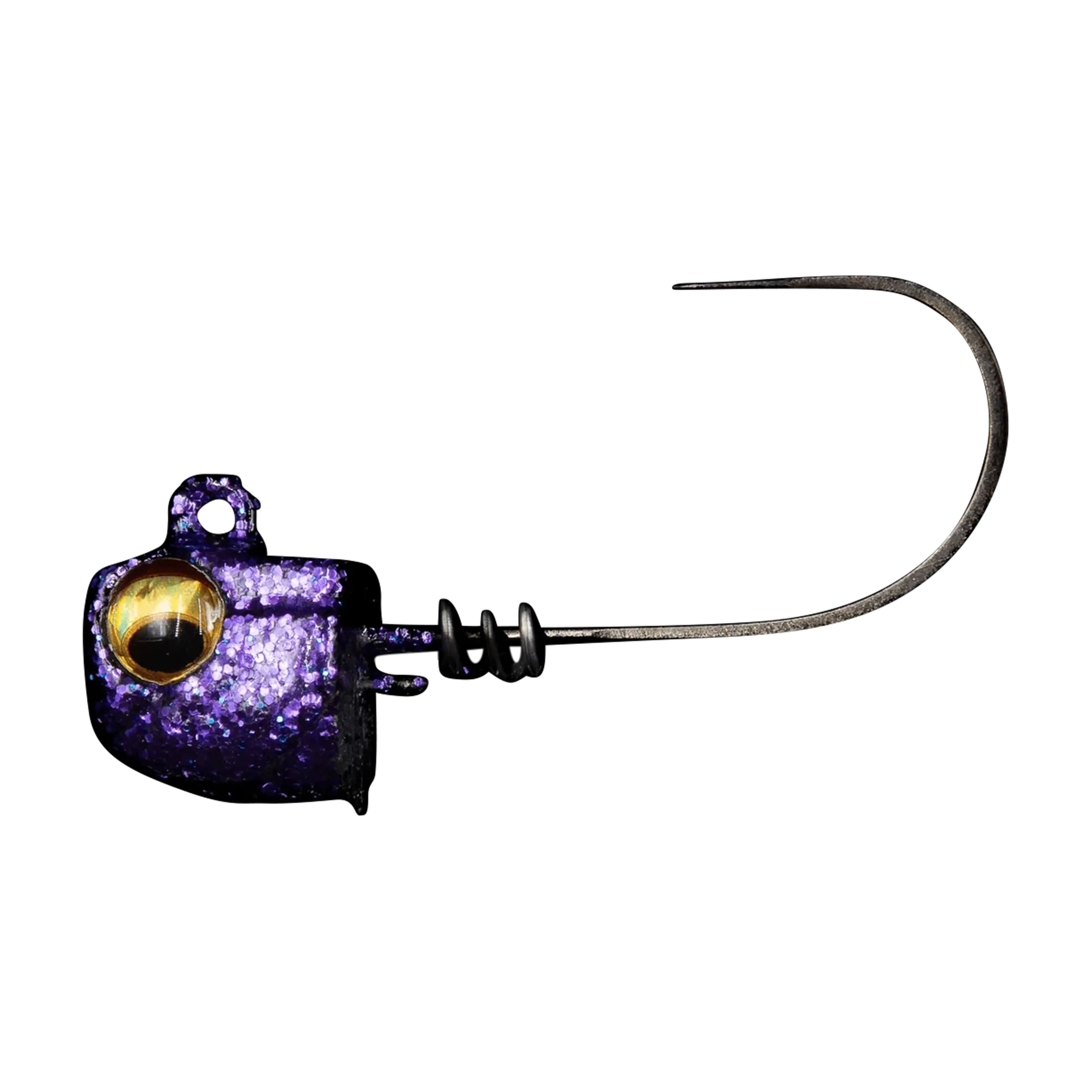 NLBN 3" Screw Lock Jig Heads – with Heavy-Duty Mustad Hooks (3-Pack)