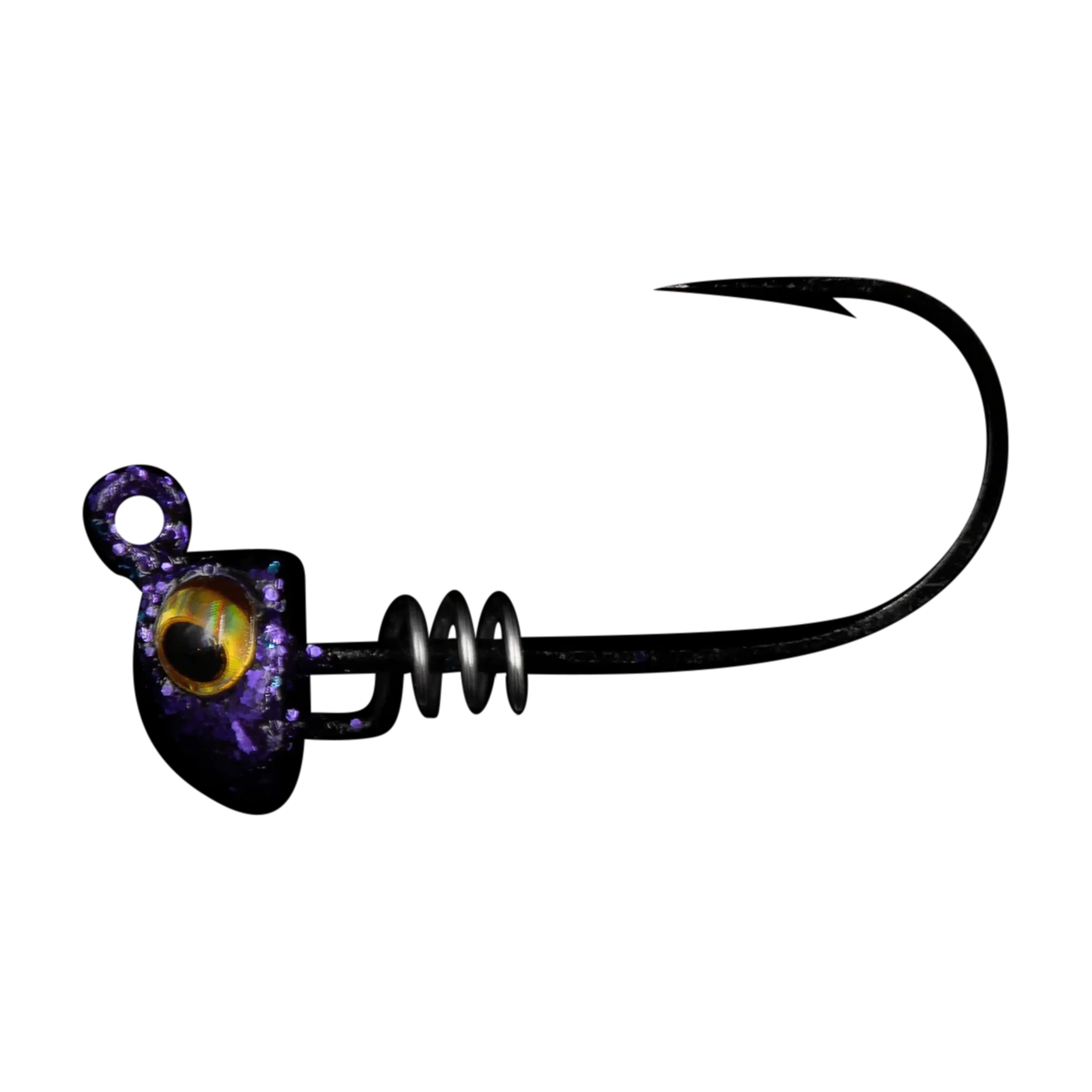 NLBN 3" Screw Lock Jig Heads – with Heavy-Duty Mustad Hooks (3-Pack)