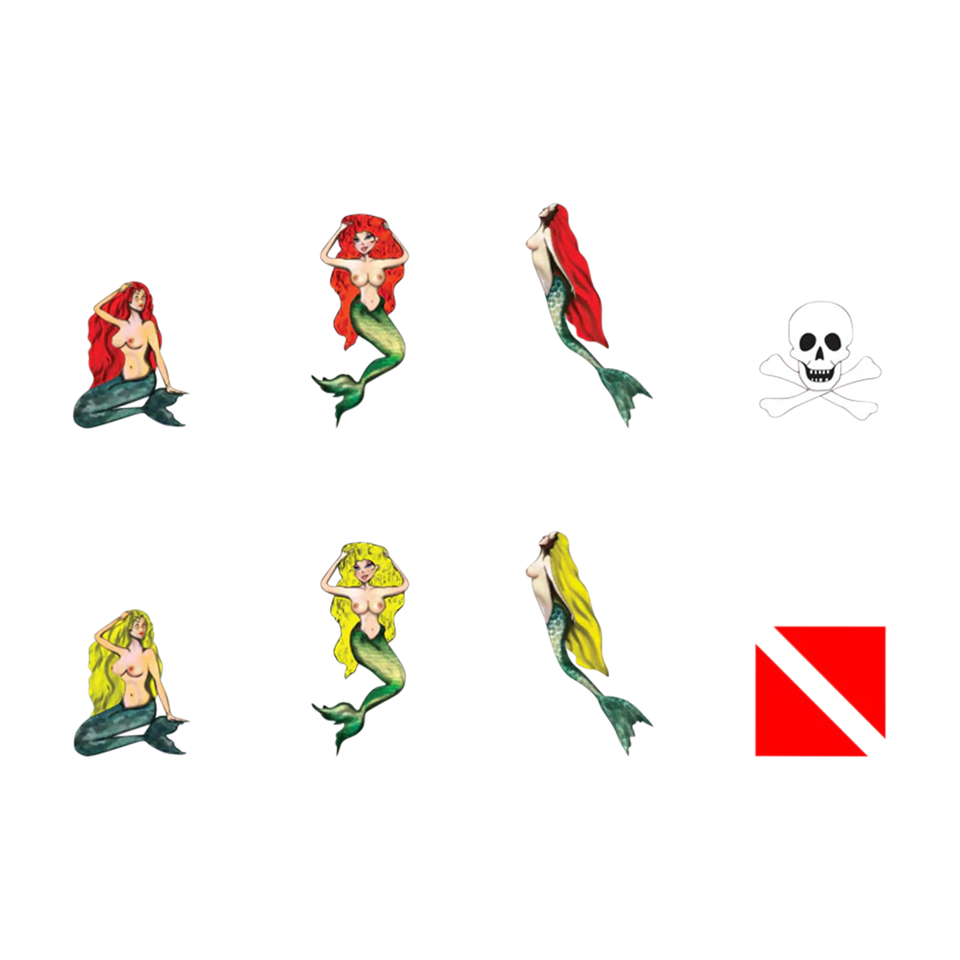 Mud Hole Nautical Rod Decals