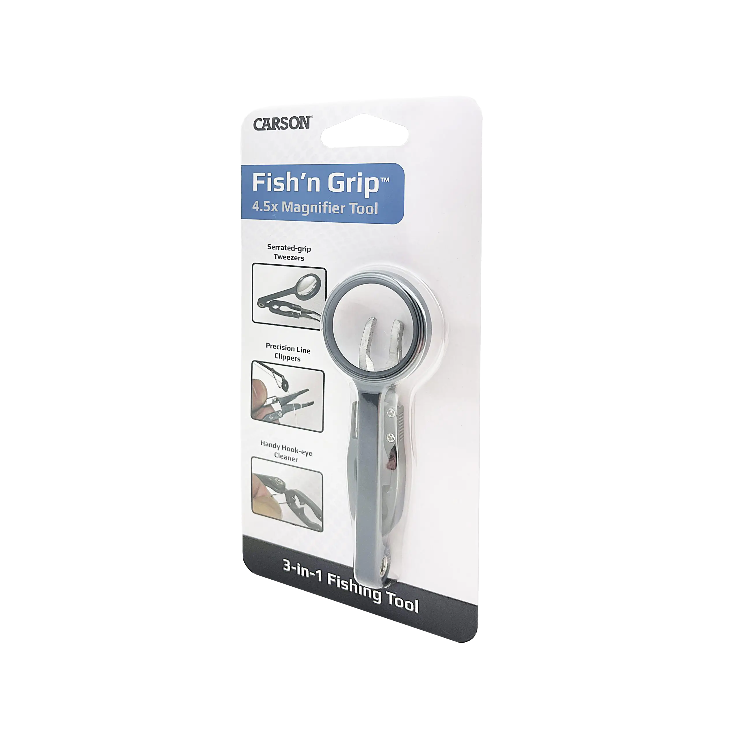 Fish'n Grip™ 3-in-1 Fishing Tool Magnifier OD-99