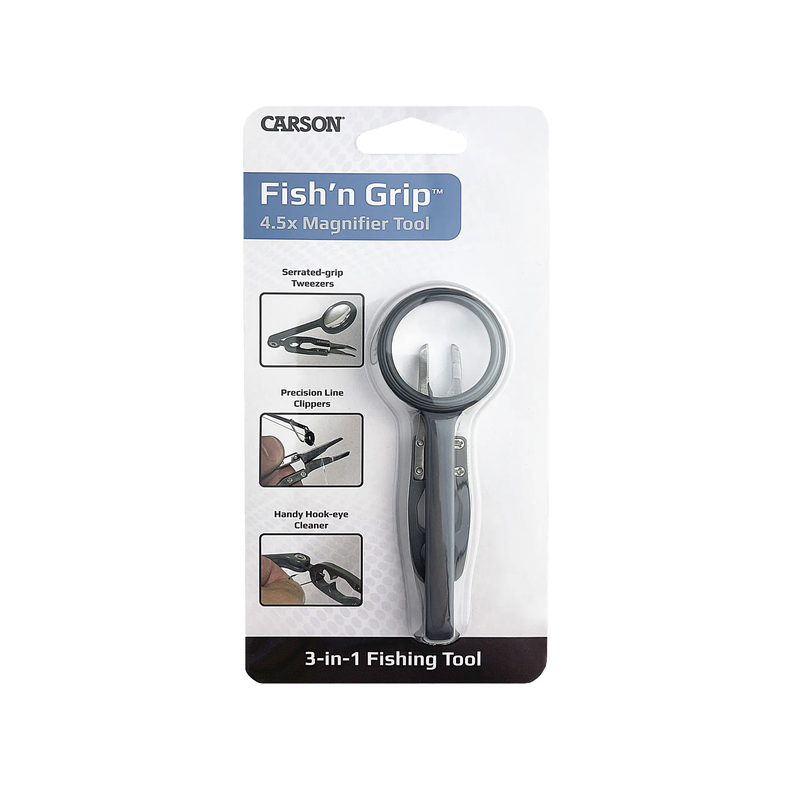 Fish'n Grip™ 3-in-1 Fishing Tool Magnifier OD-99