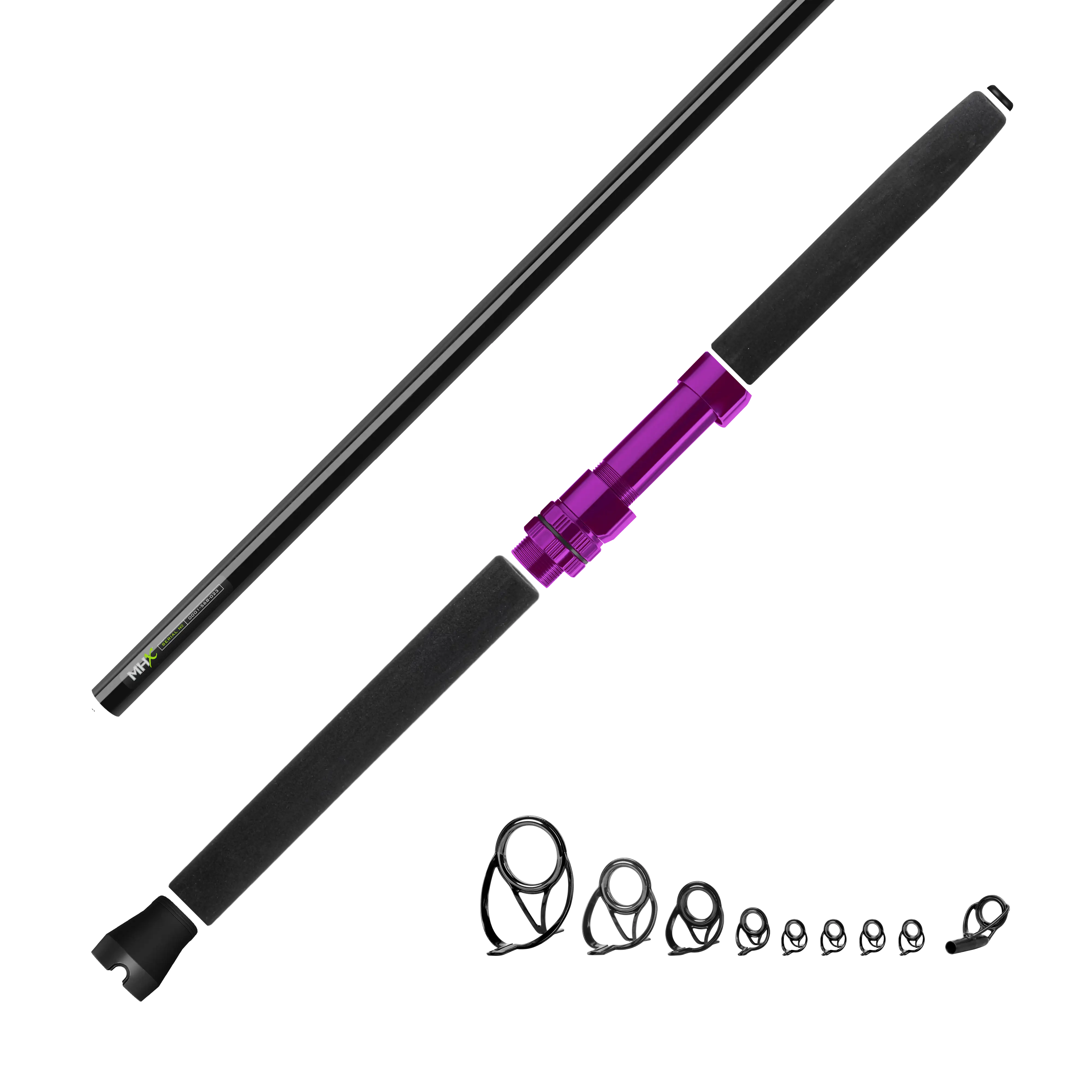 Offshore Saltwater Spinning Rod Kits - XFM700L