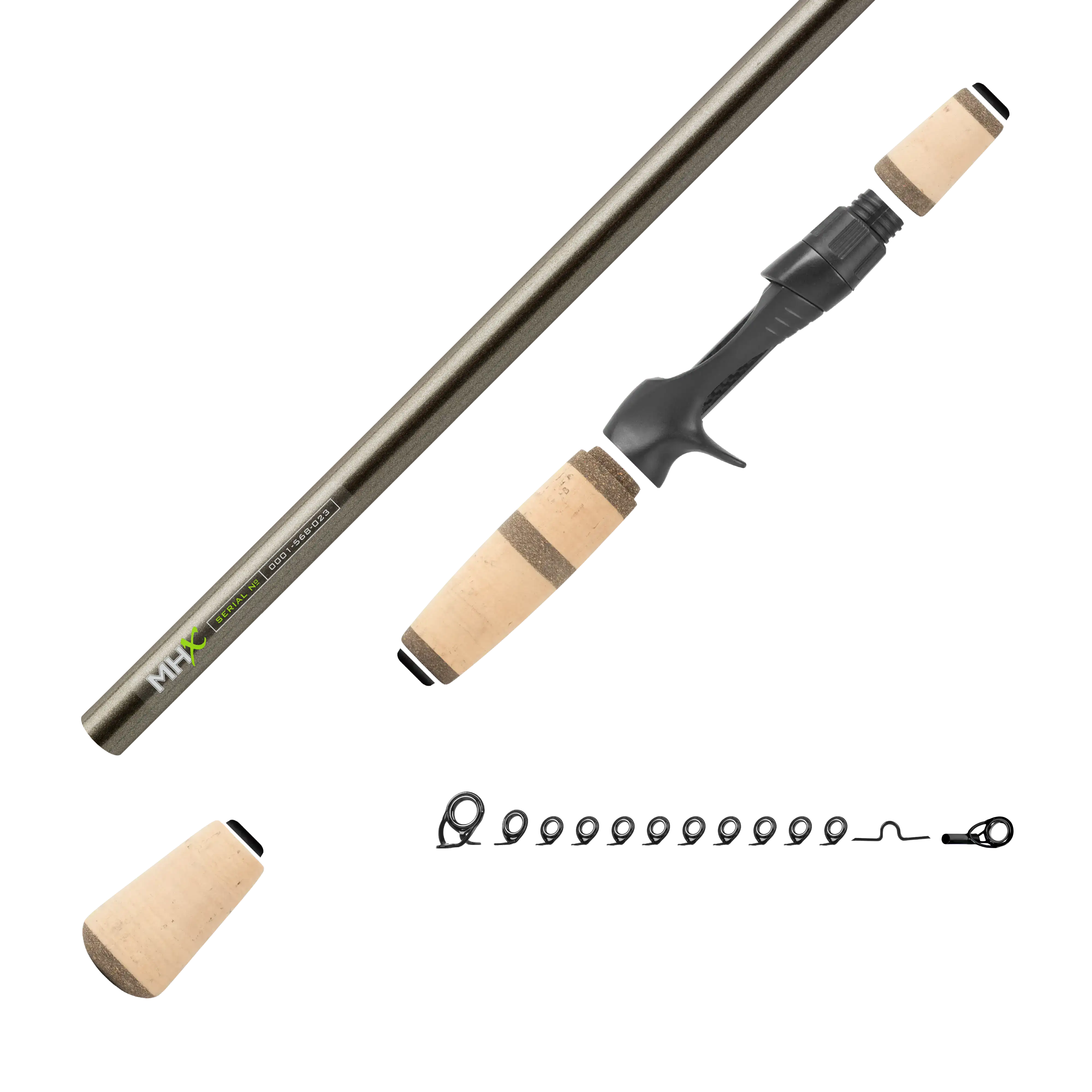 Pre-Spawn Bassin' Casting Rod Kits - CB905