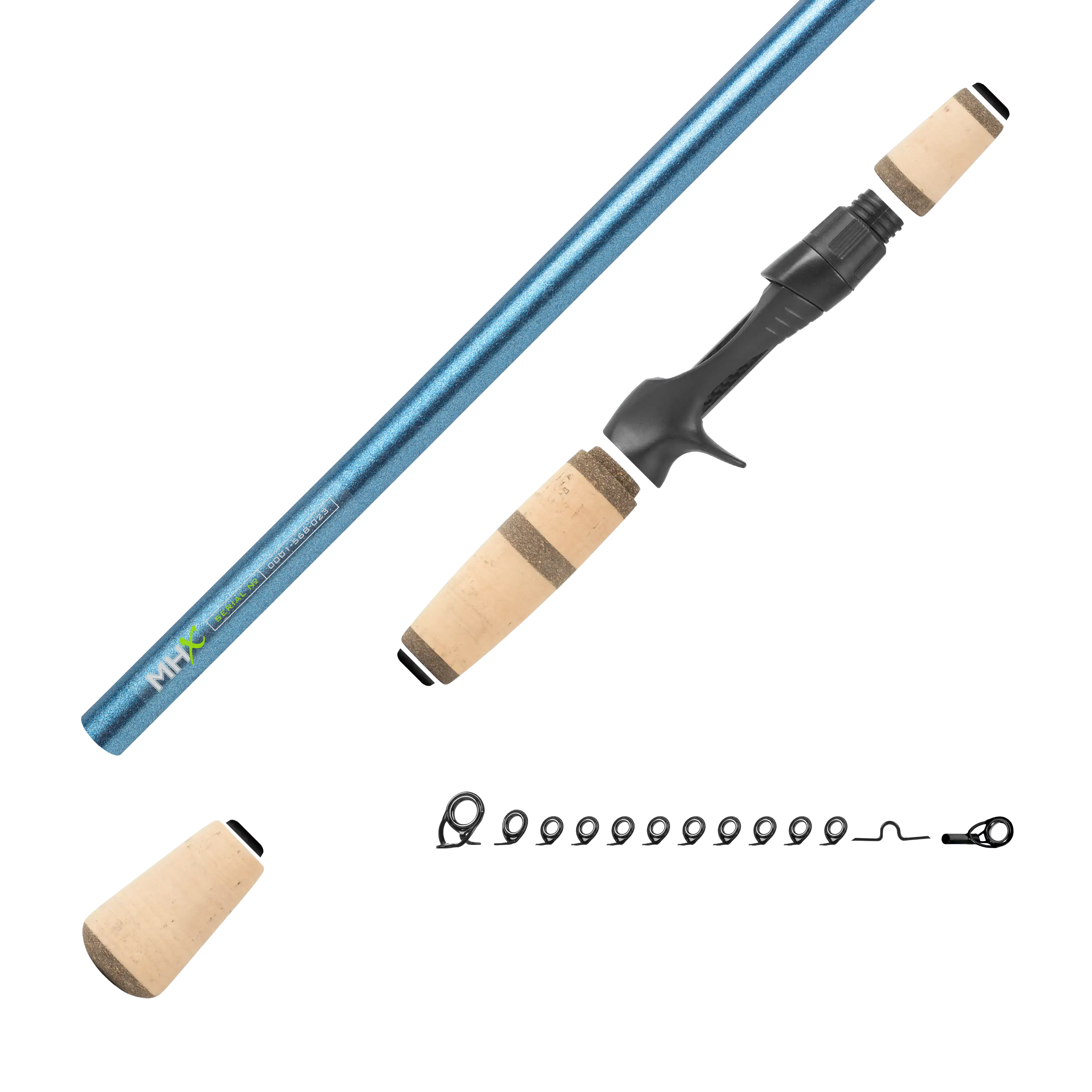 Pre-Spawn Bassin' Casting Rod Kits - CB905