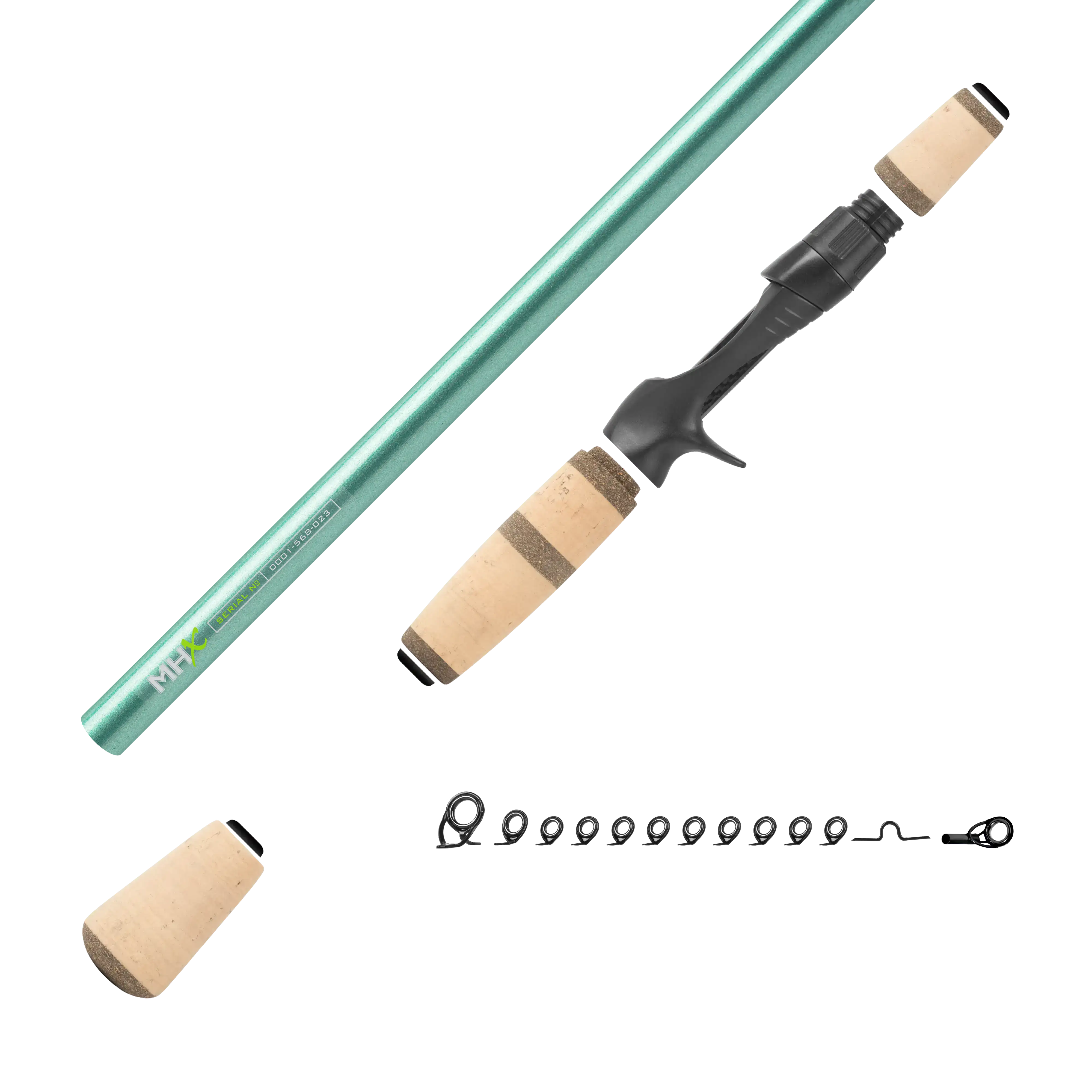 Pre-Spawn Bassin' Casting Rod Kits - CB905