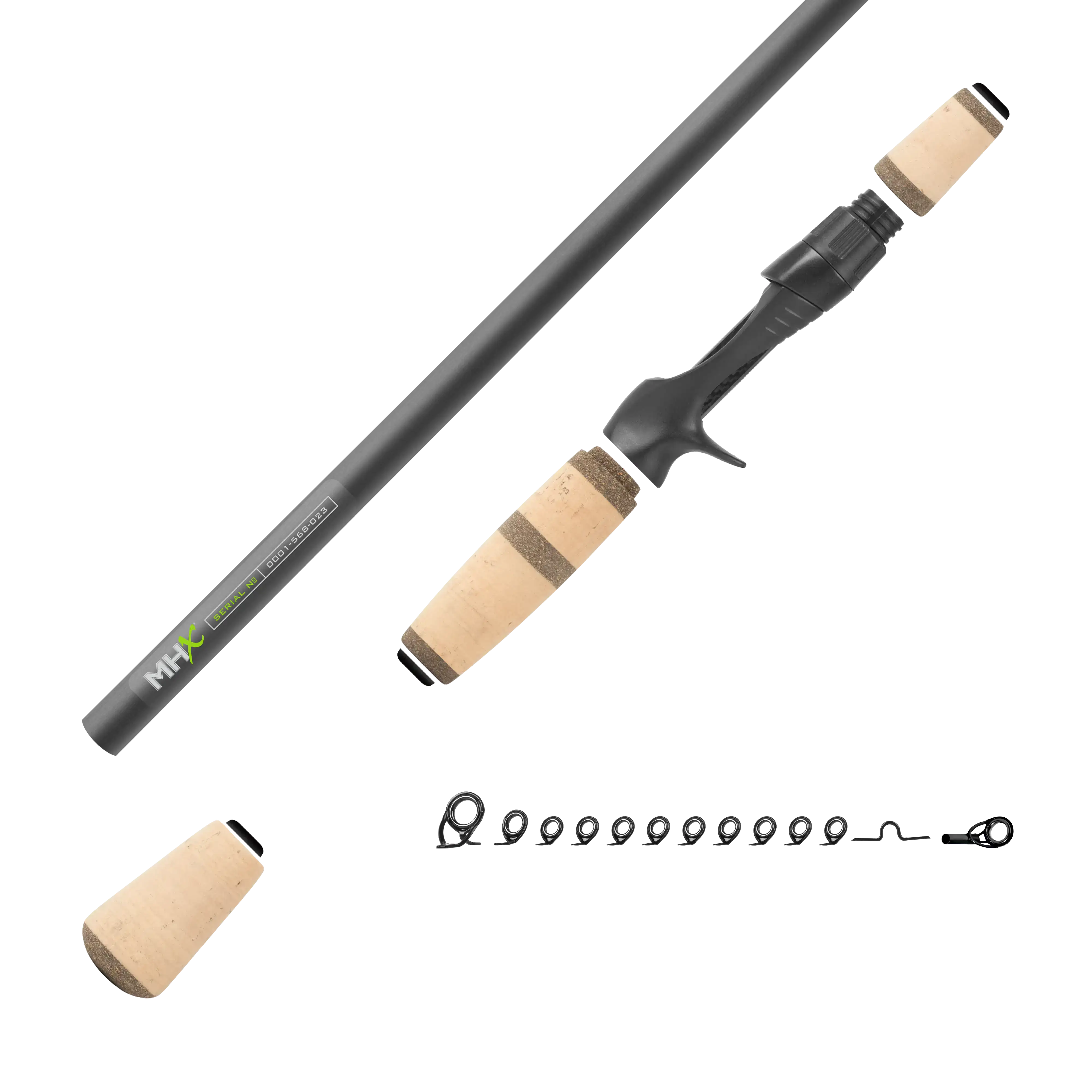 Pre-Spawn Bassin' Casting Rod Kits - CB905