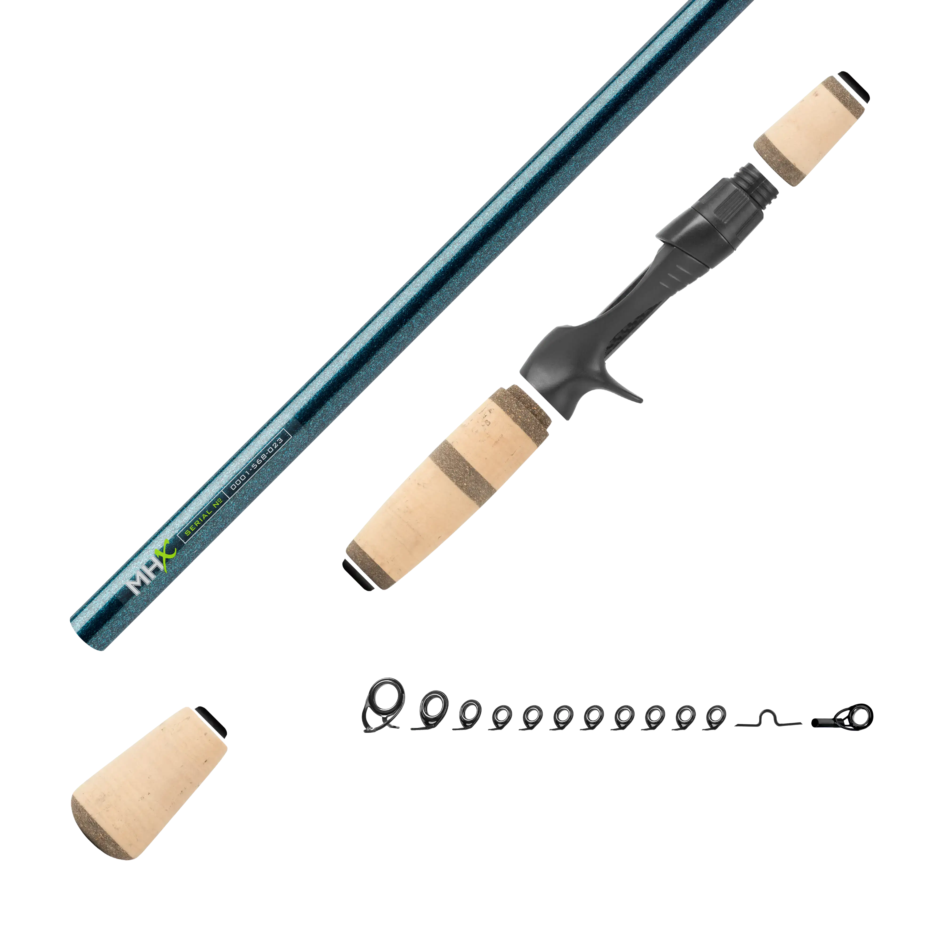 Pre-Spawn Bassin' Casting Rod Kits - FP885