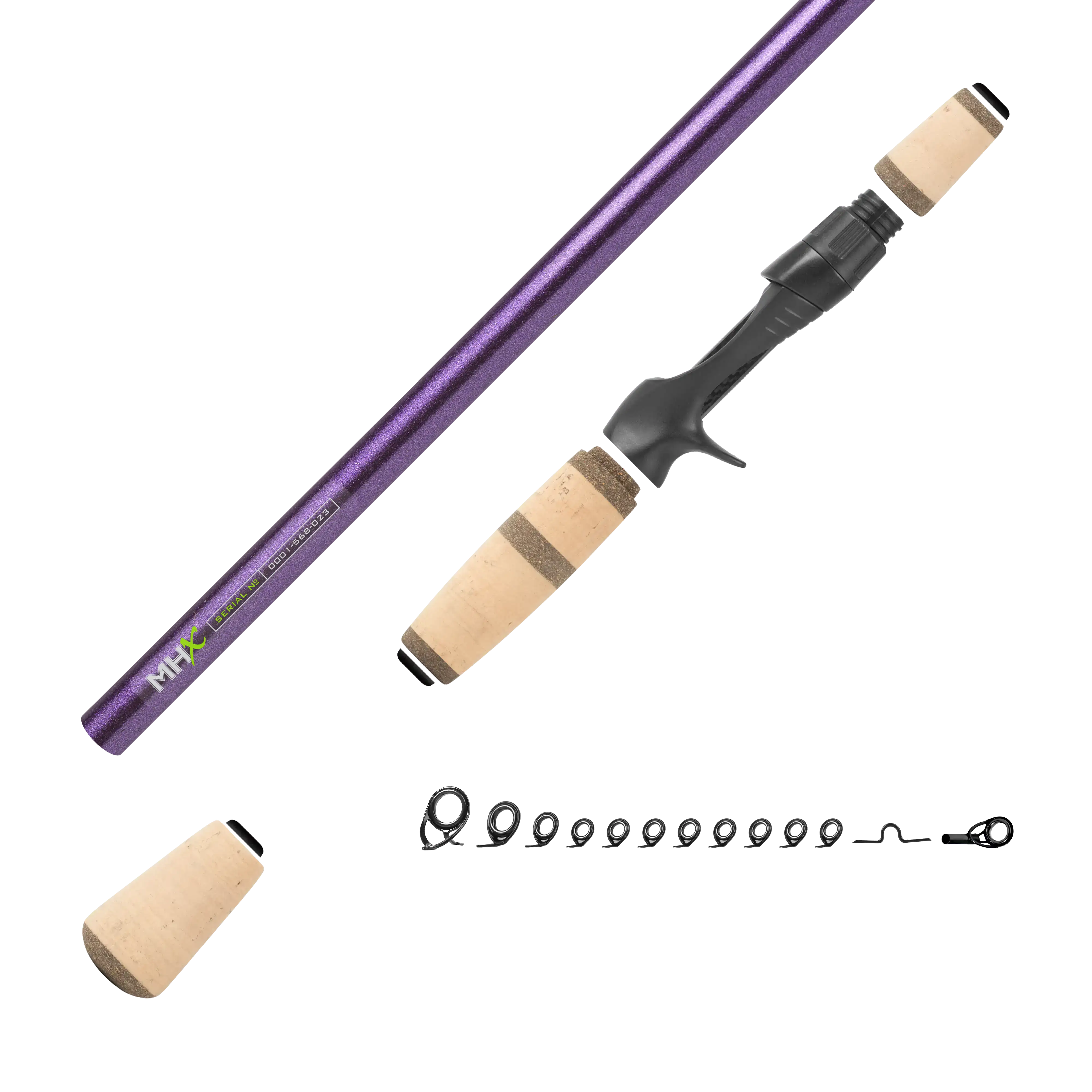 Pre-Spawn Bassin' Casting Rod Kits - FP885