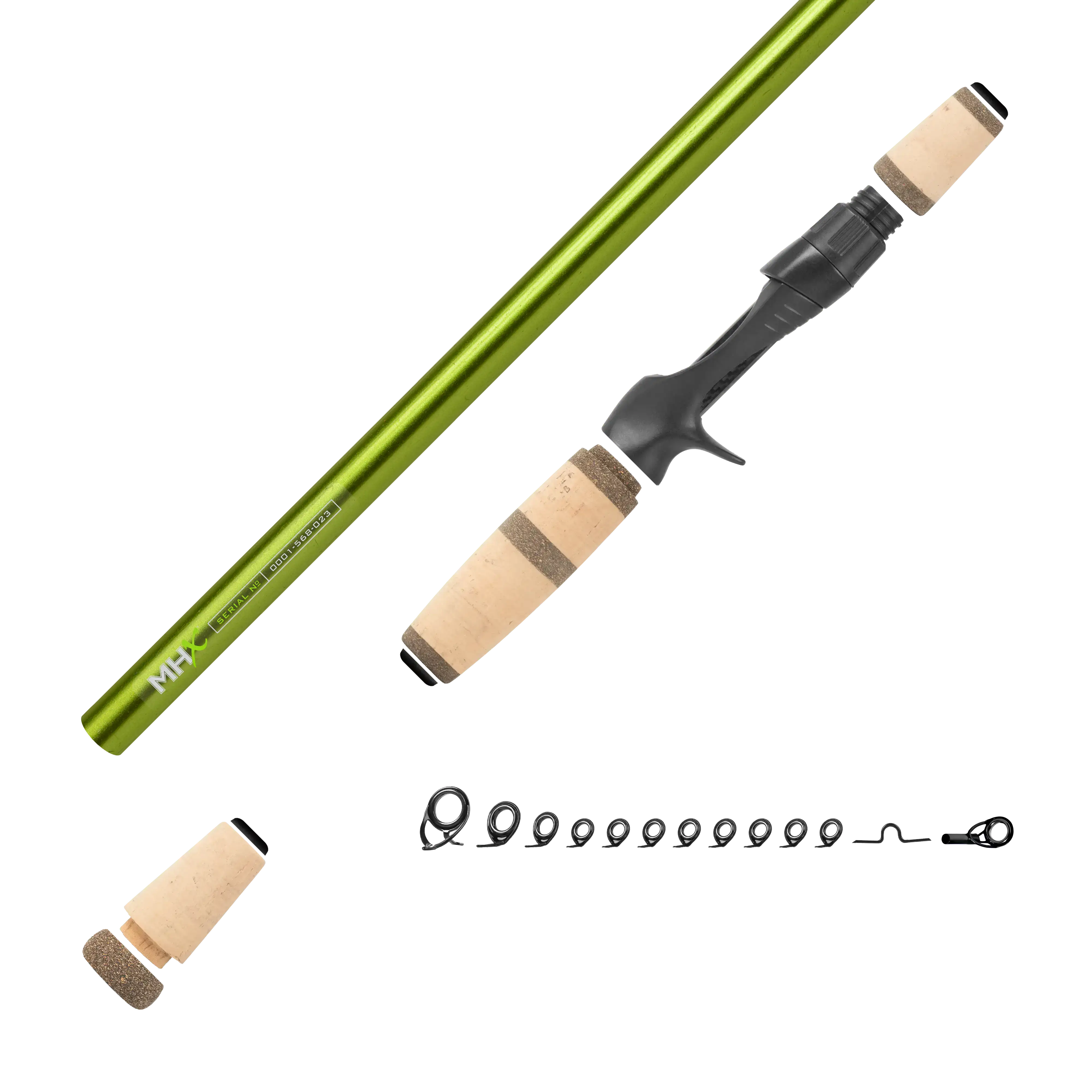 Pre-Spawn Bassin' Casting Rod Kits - MB874