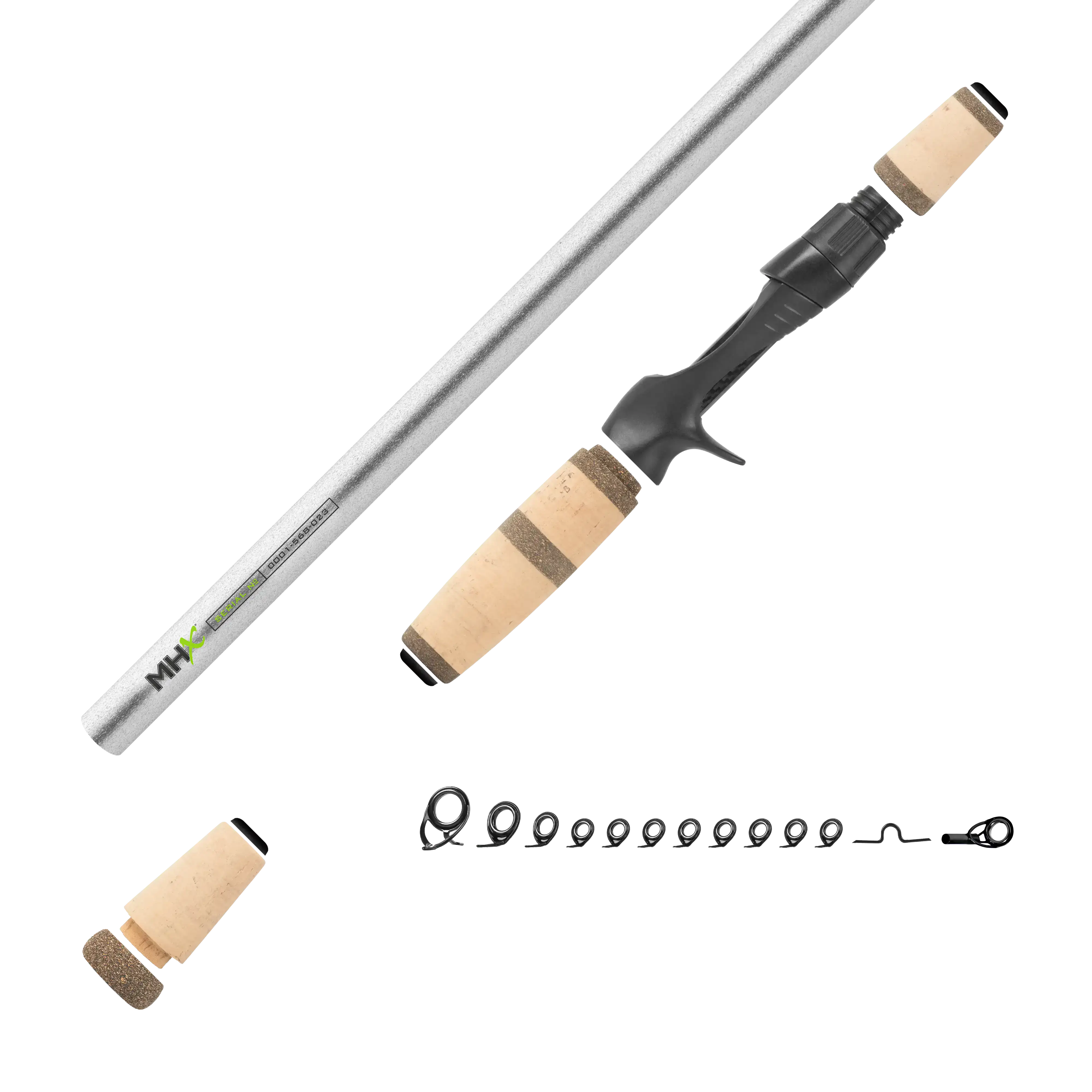 Pre-Spawn Bassin' Casting Rod Kits - MB874