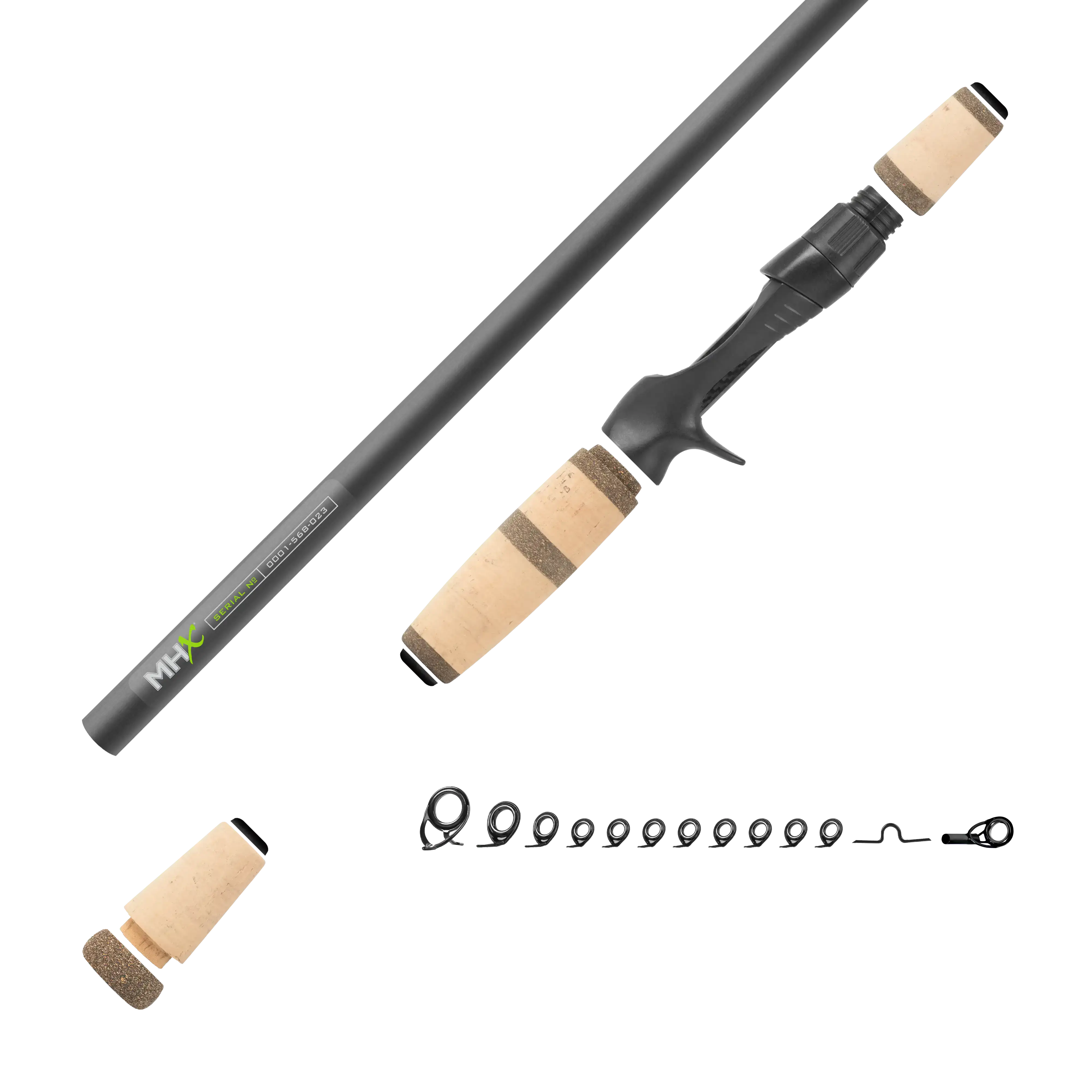 Pre-Spawn Bassin' Casting Rod Kits - MB874