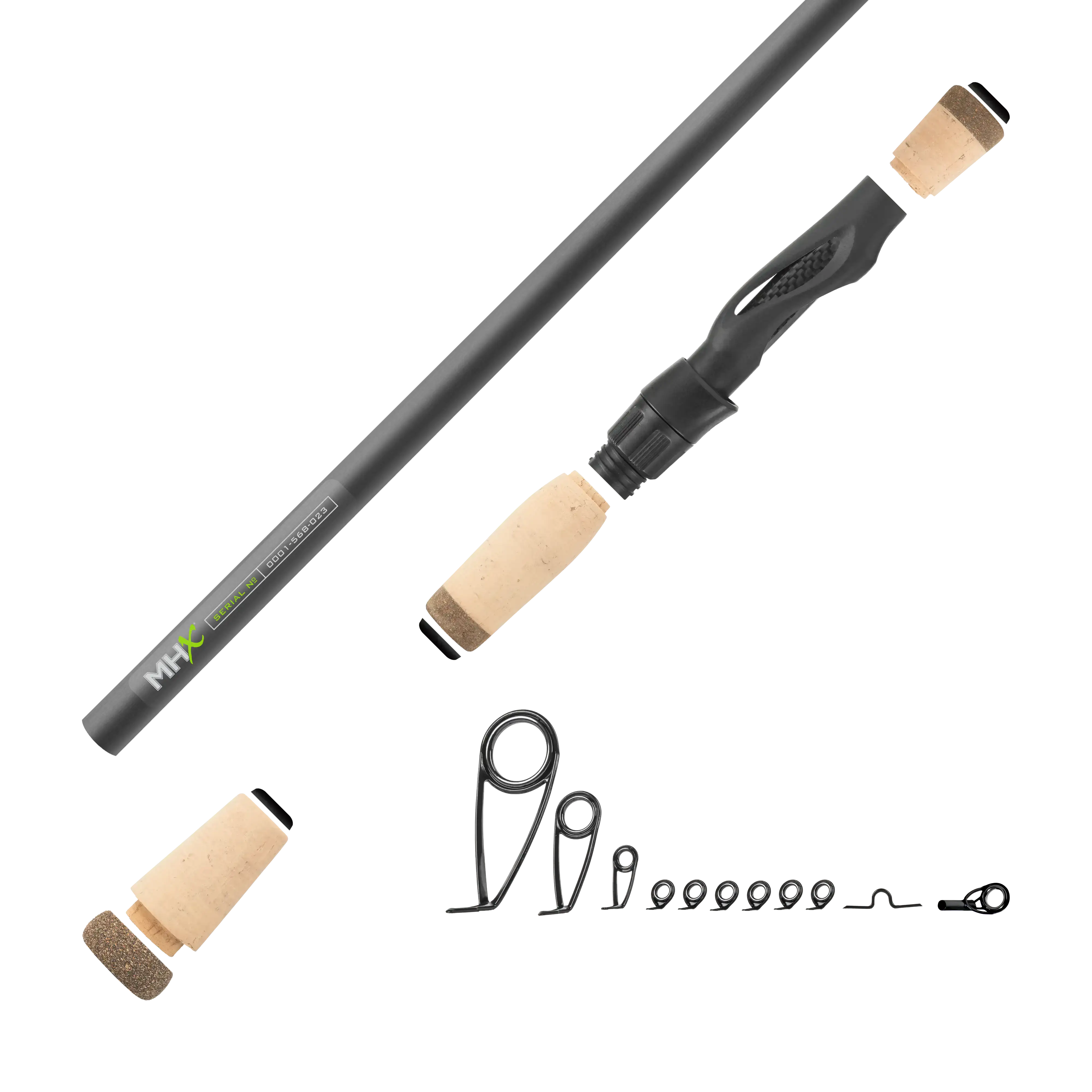 Pre-Spawn Bassin' Spinning Rod Kits - DS822