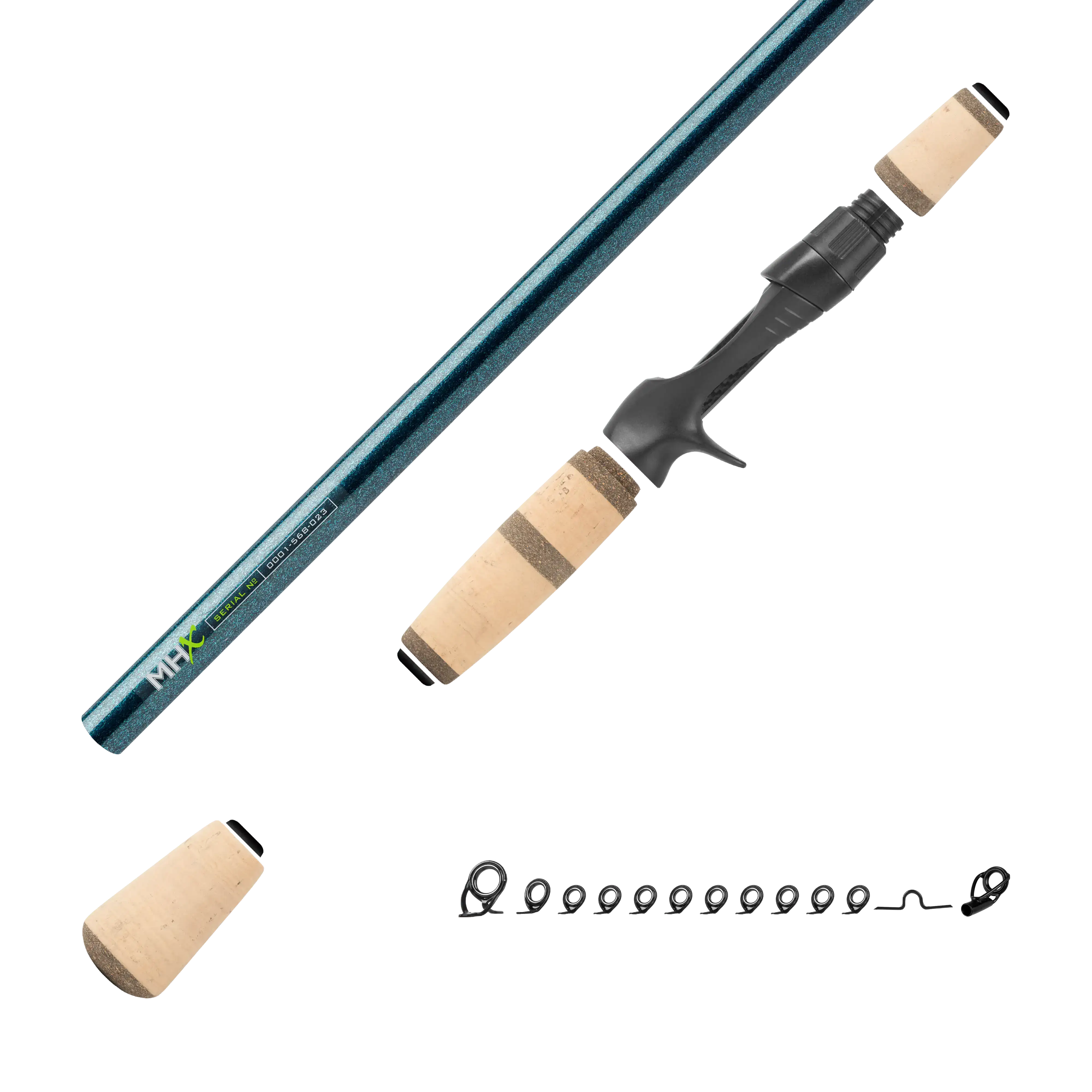 Post Spawn Bass Casting Rod Kits - FP885