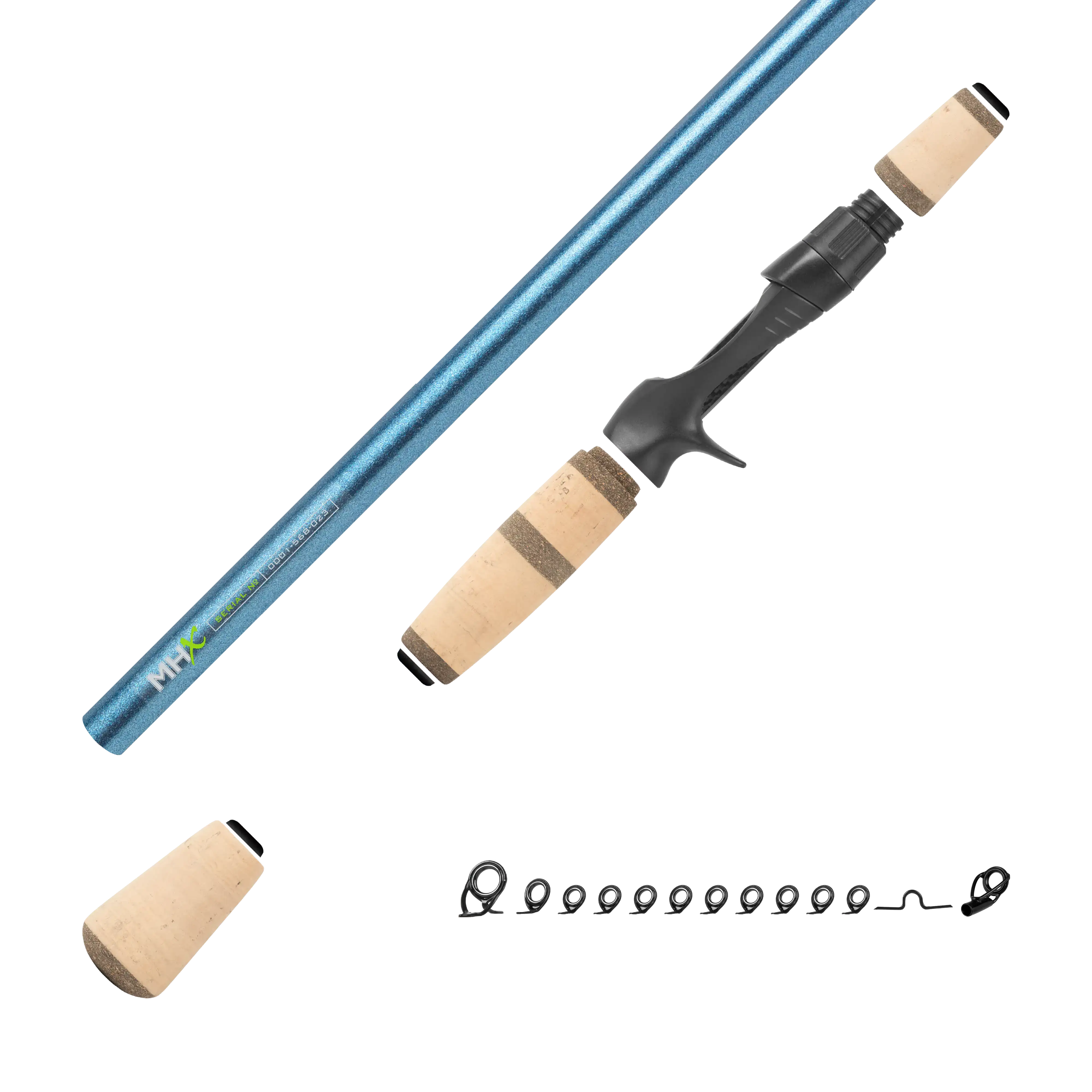 Post Spawn Bass Casting Rod Kits - FP885
