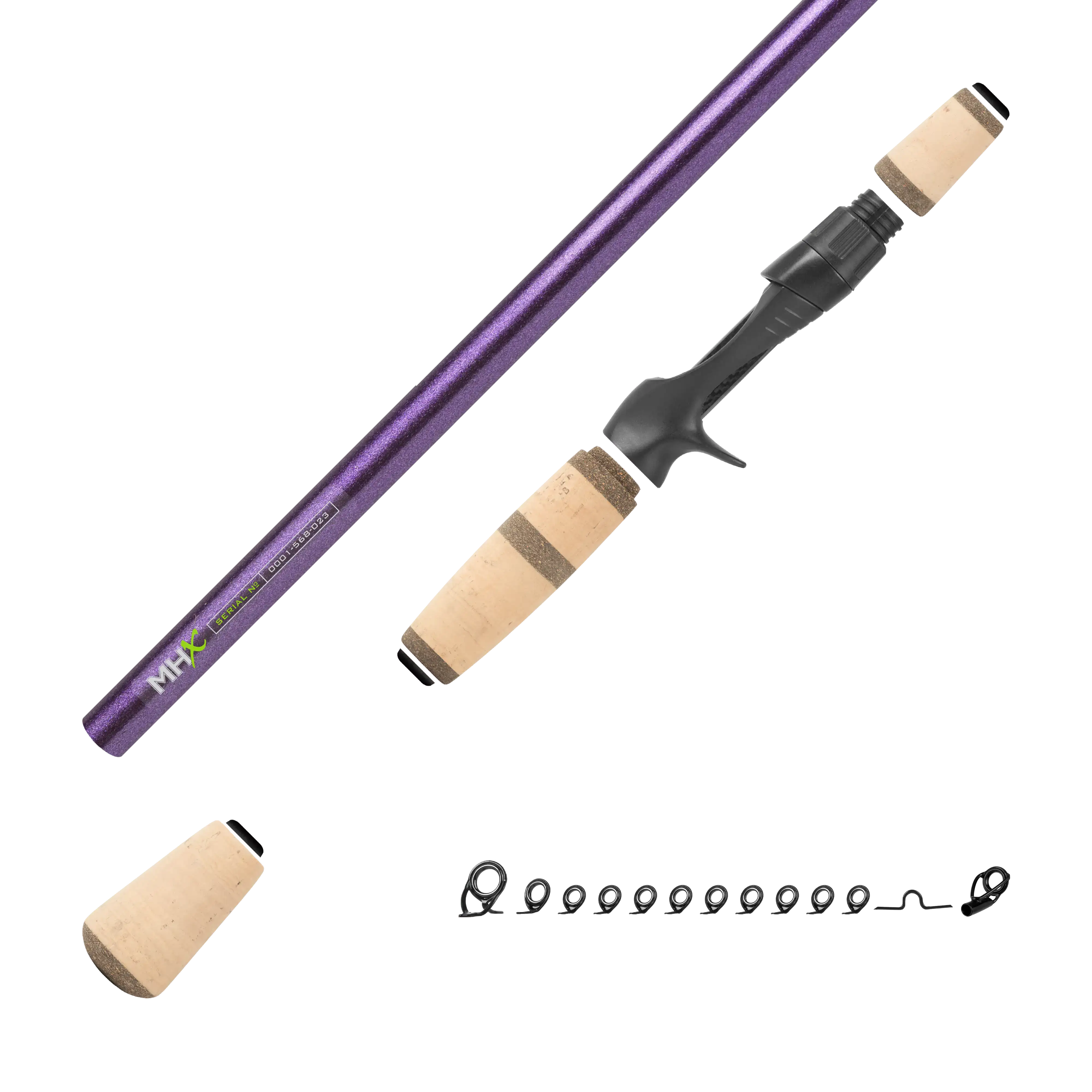 Post Spawn Bass Casting Rod Kits - FP885