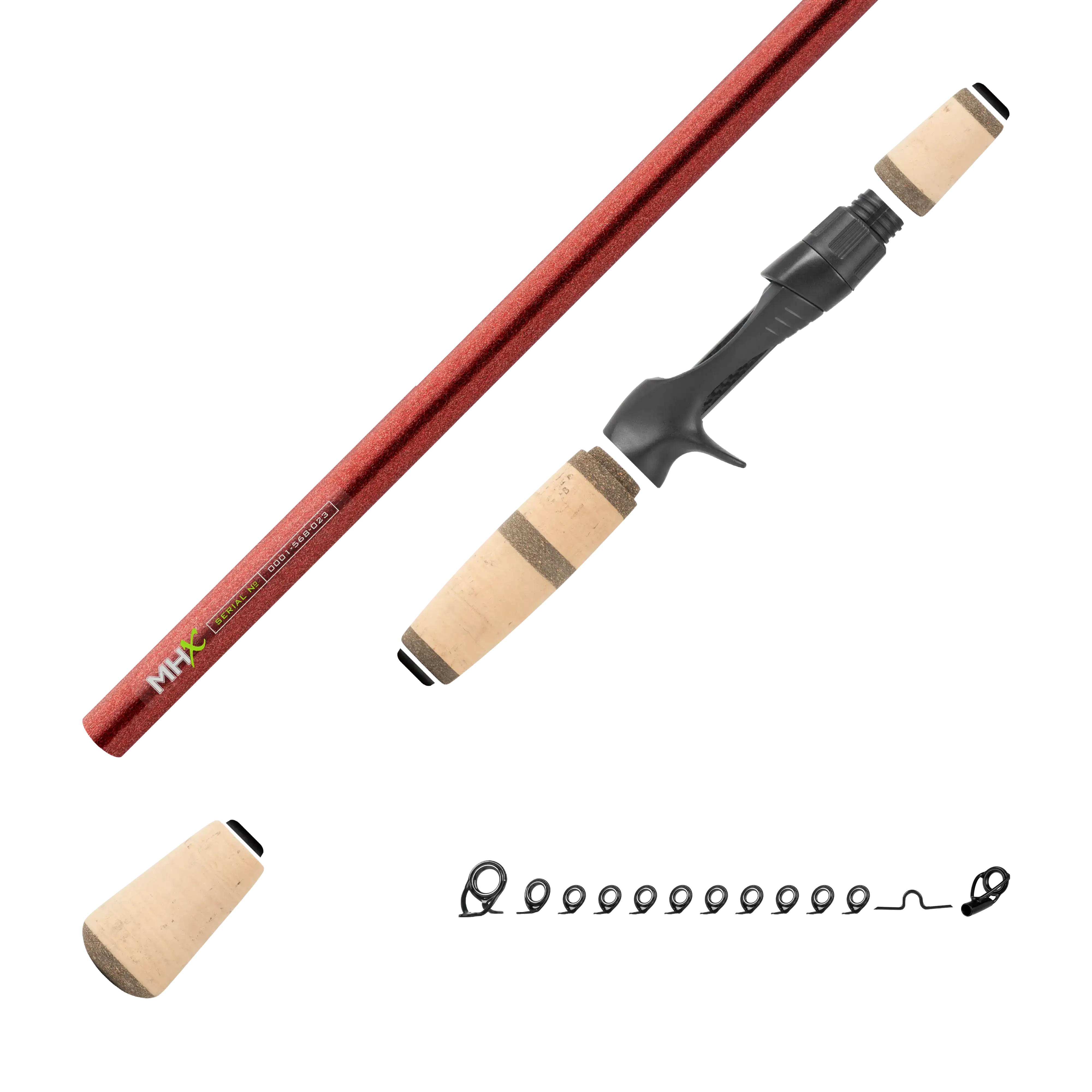 Post Spawn Bass Casting Rod Kits - FP885