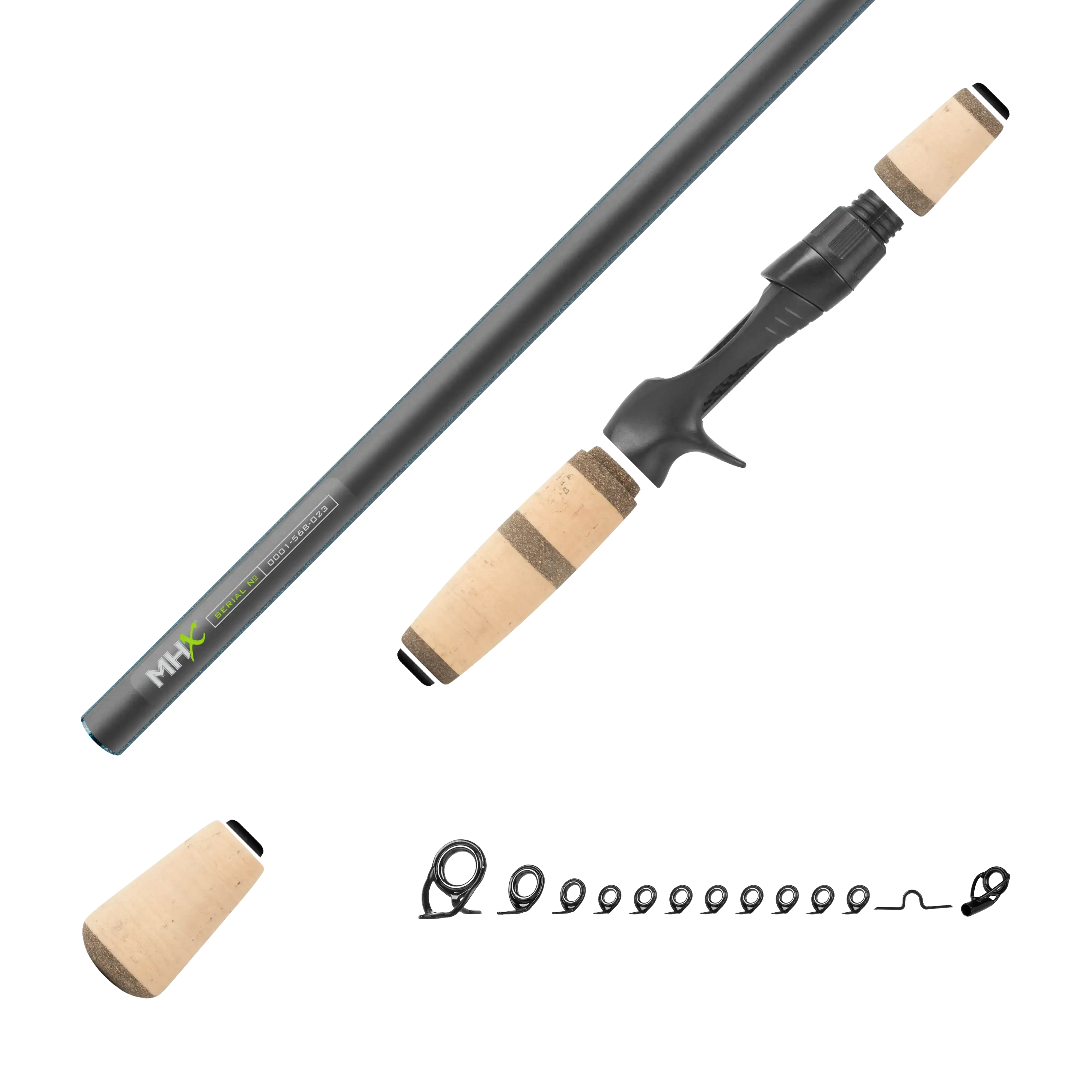 Post Spawn Bass Casting Rod Kits - CB905
