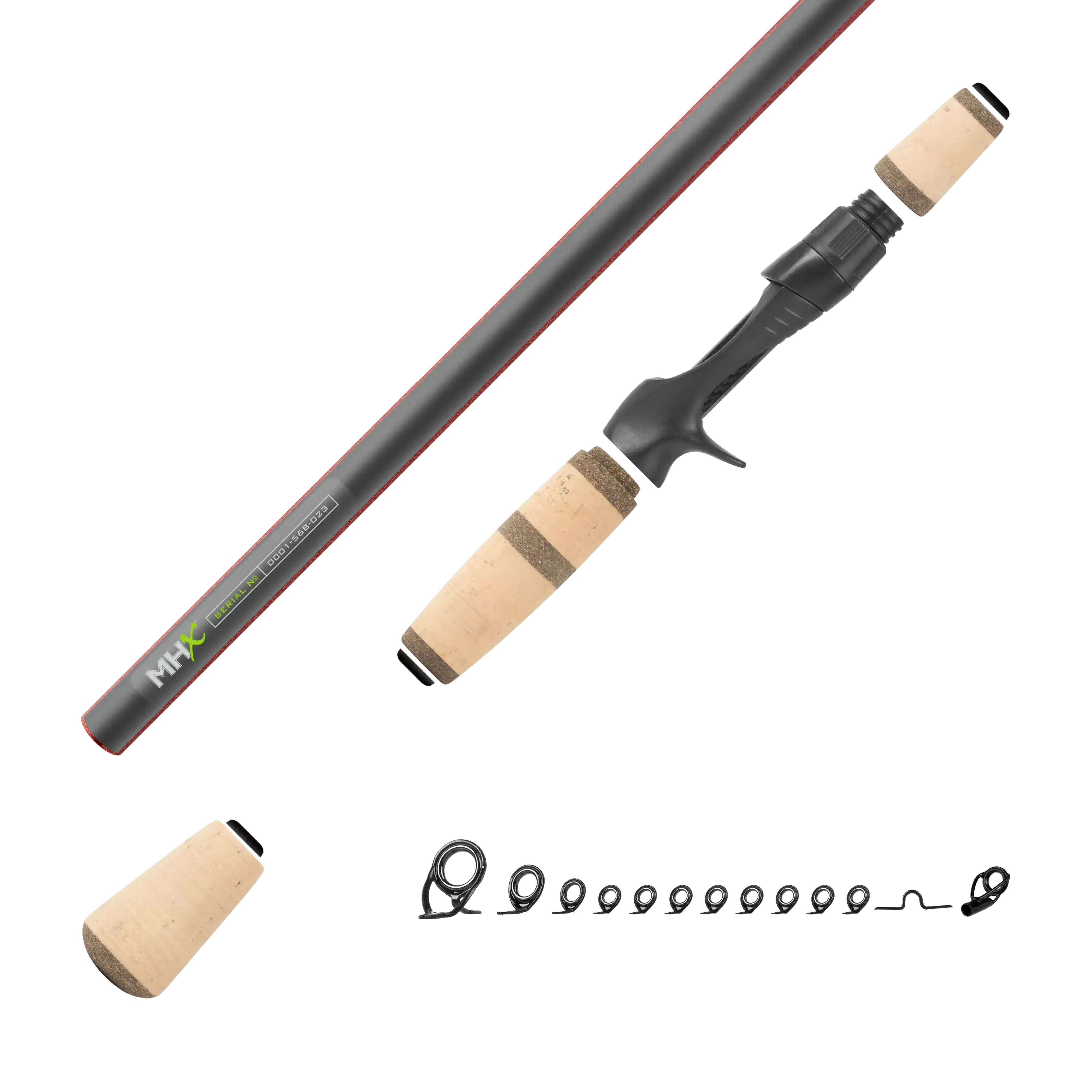 Post Spawn Bass Casting Rod Kits - CB905