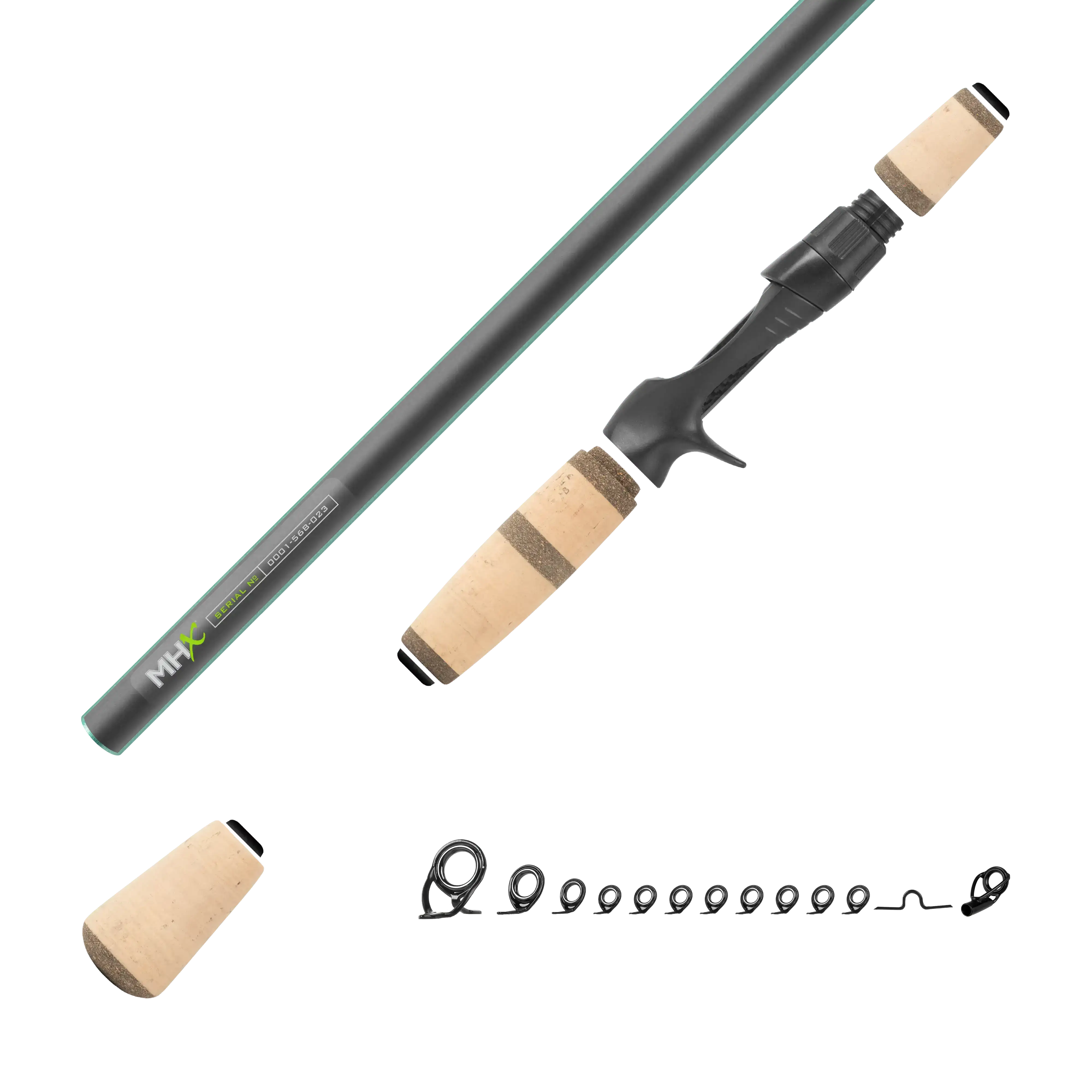 Post Spawn Bass Casting Rod Kits - CB905