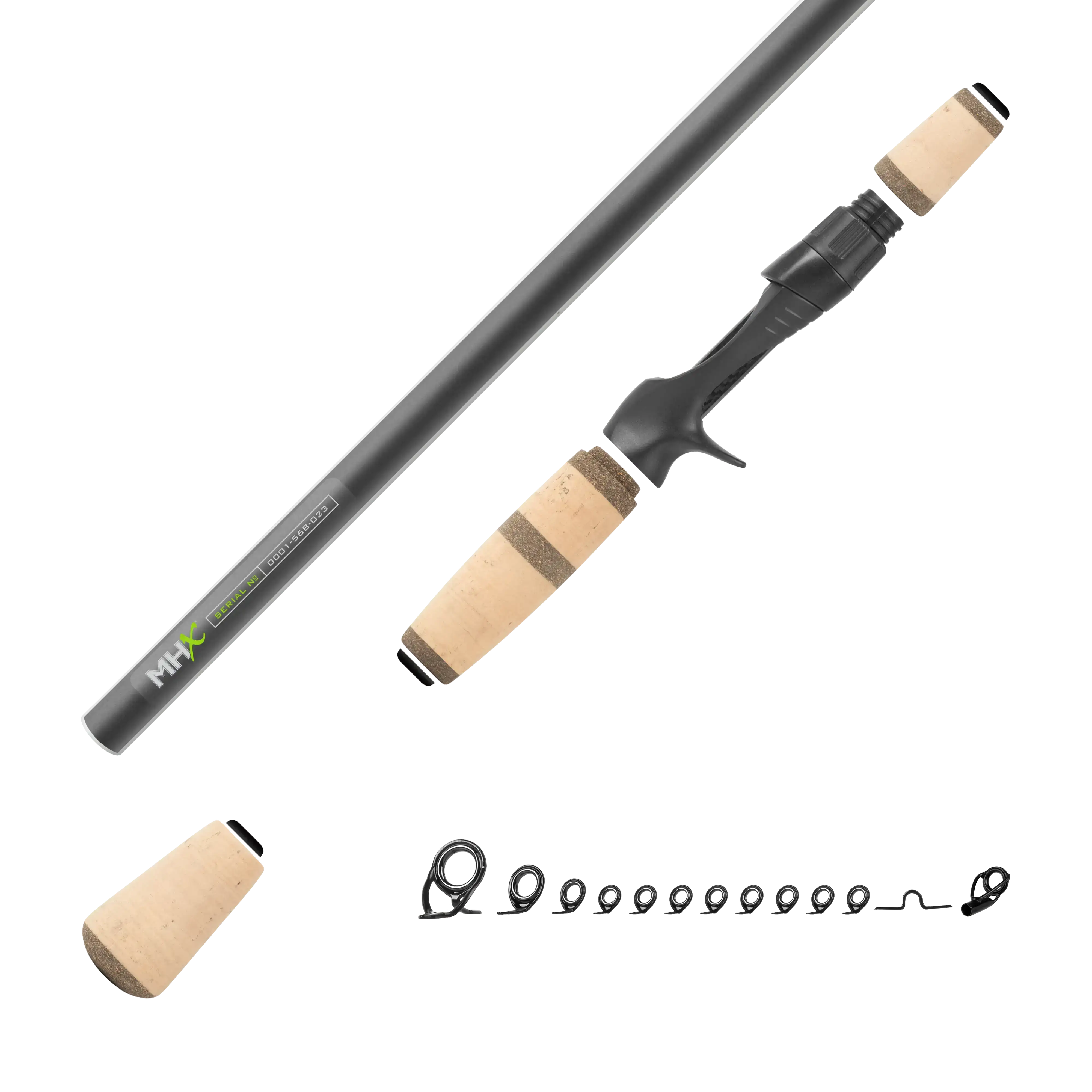 Post Spawn Bass Casting Rod Kits - CB905