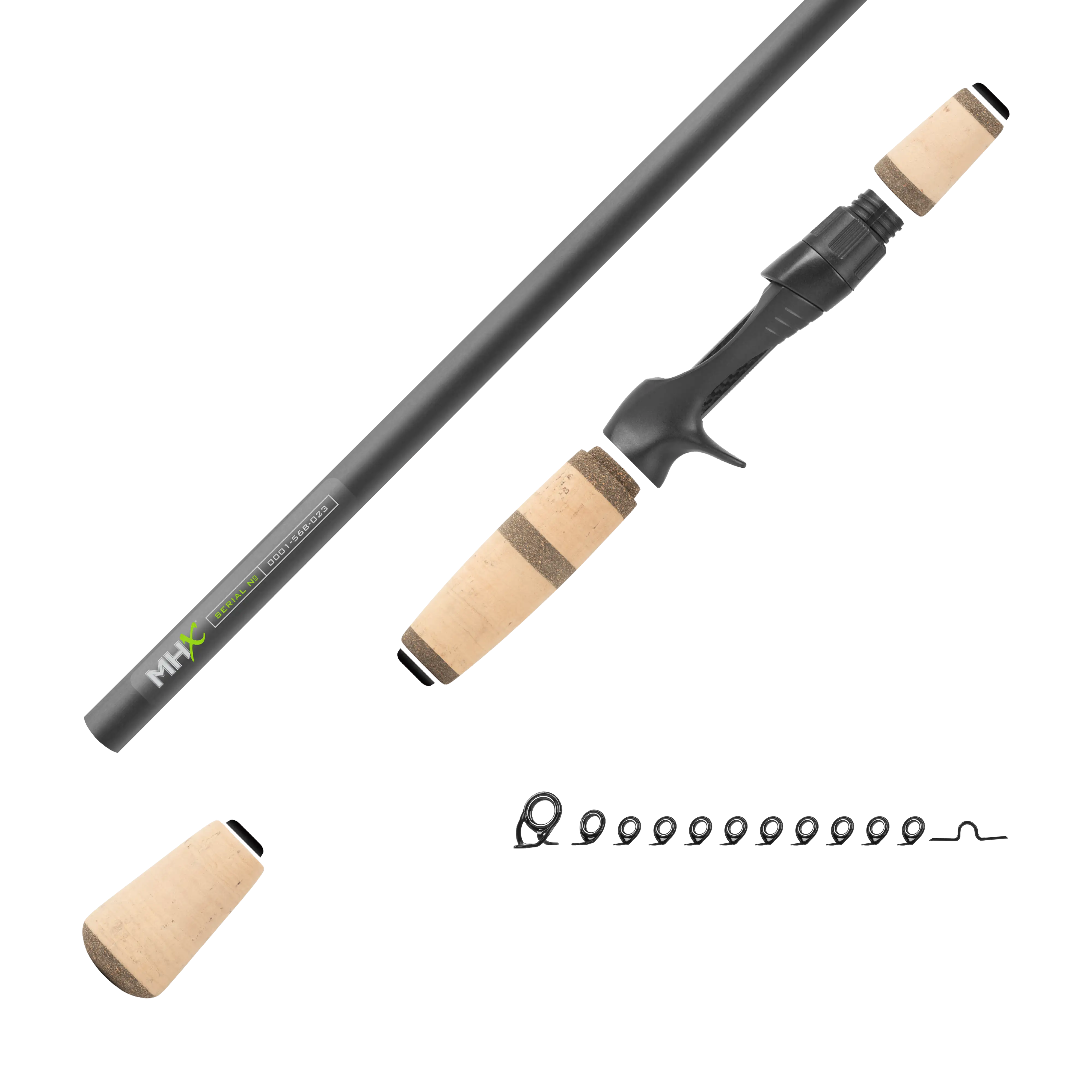 Post Spawn Bass Casting Rod Kits - CB907